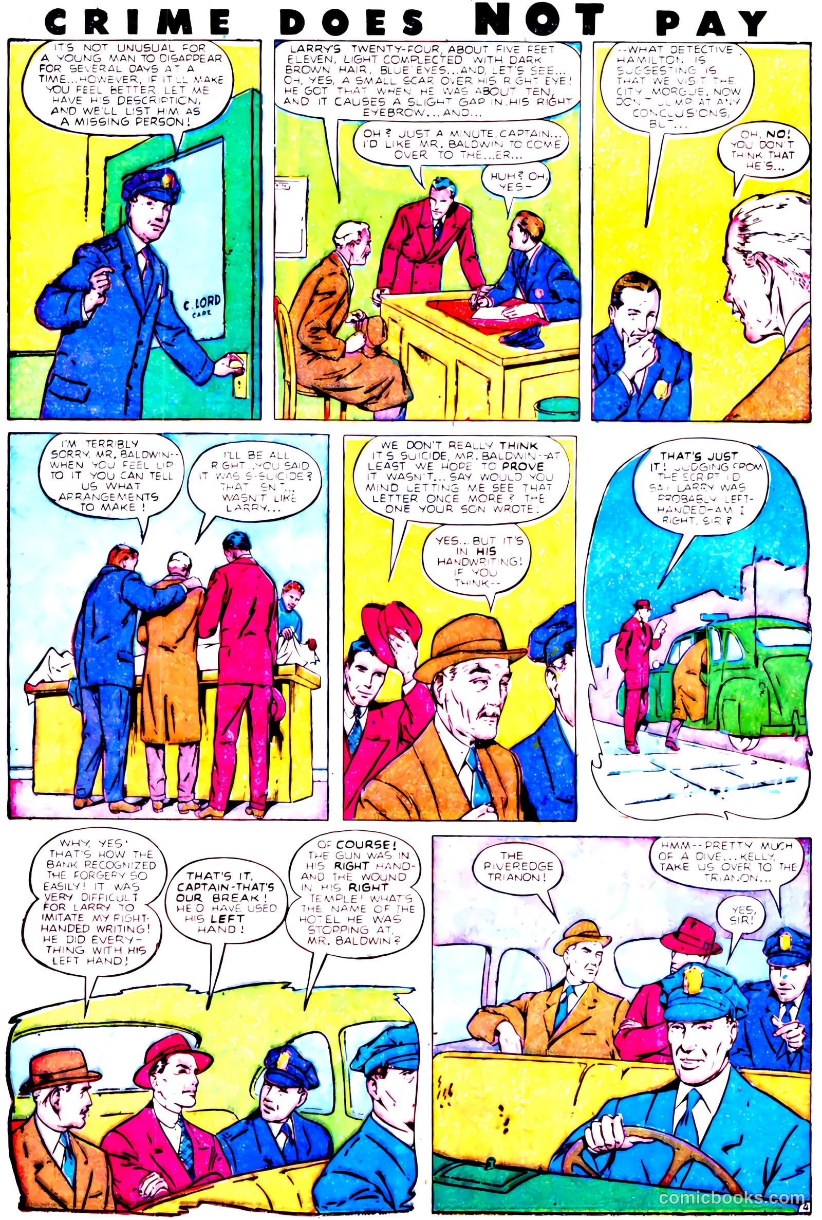 Crime Does Not Pay #81 (1949) — page 20 of 52