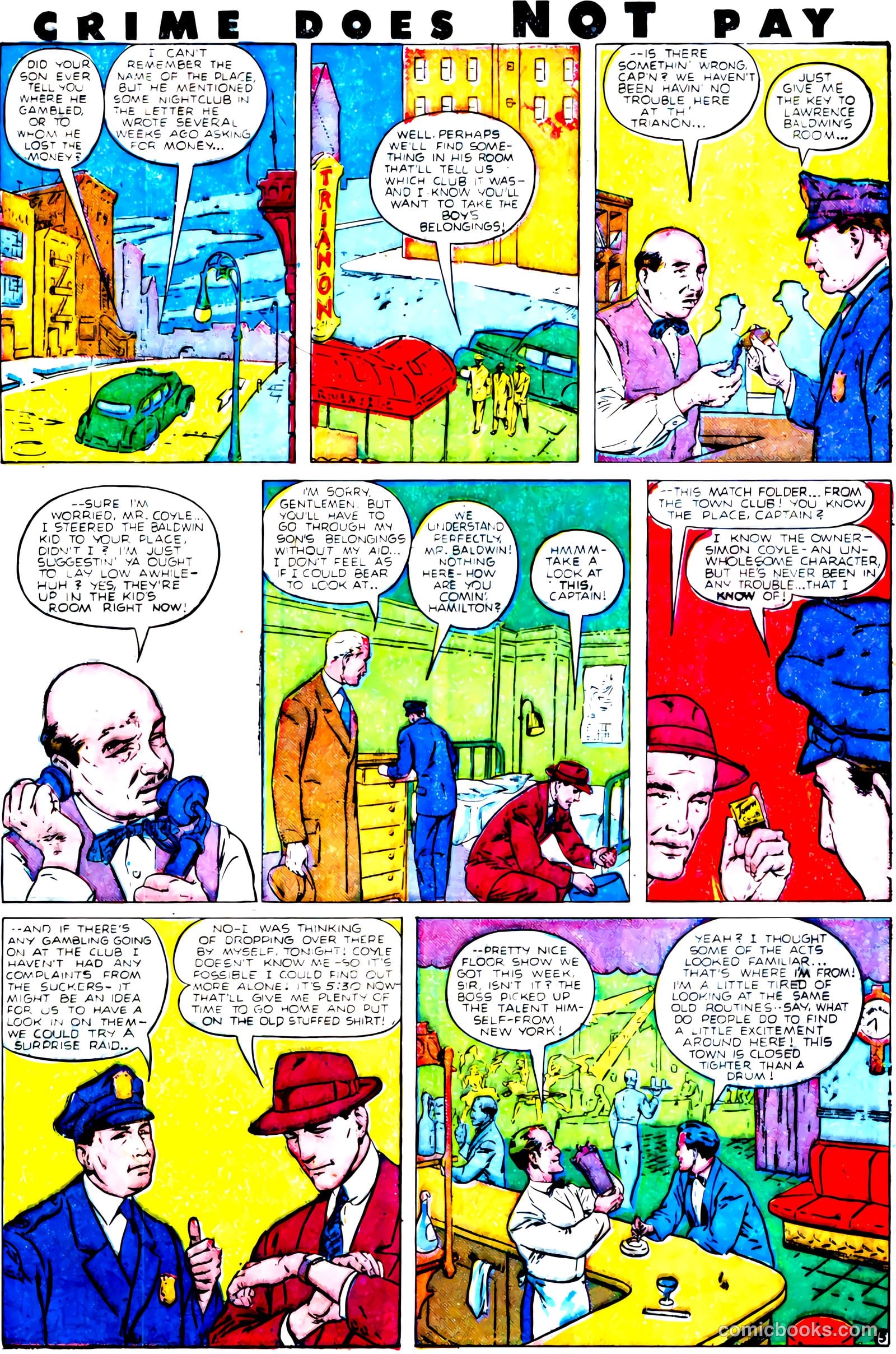 Crime Does Not Pay #81 (1949) — page 21 of 52