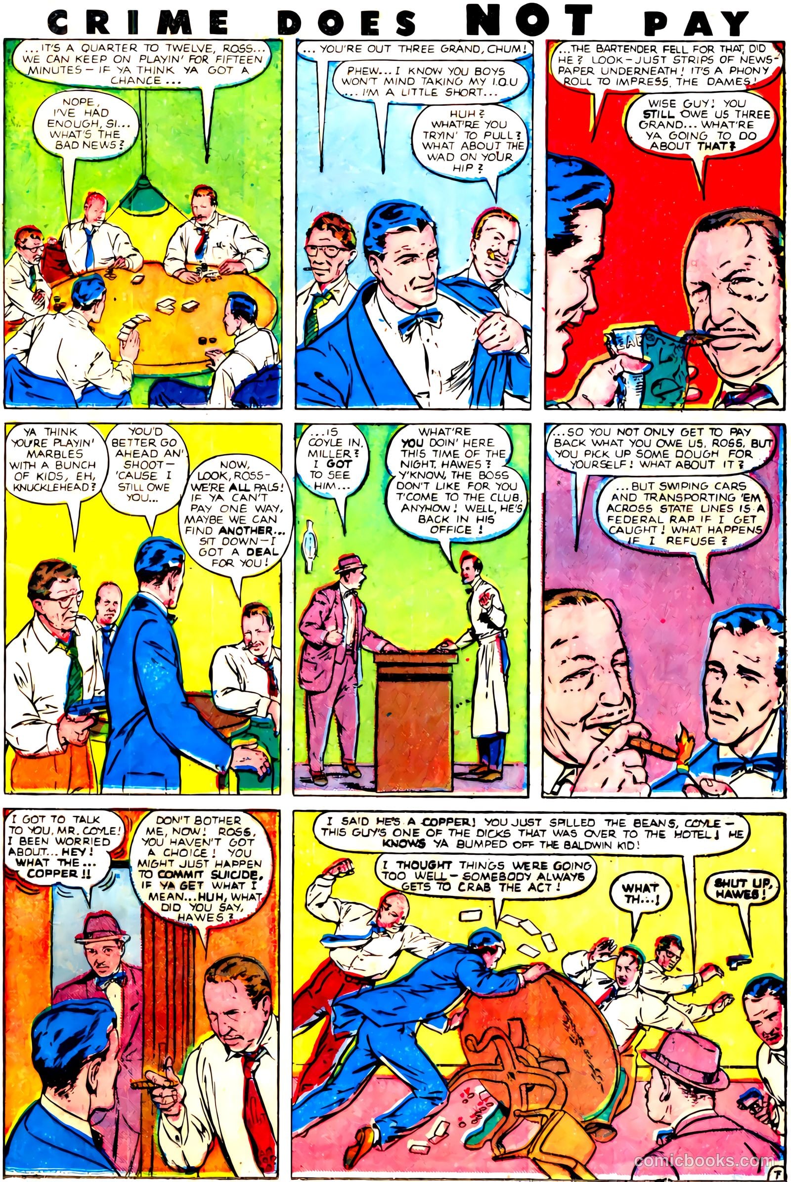 Crime Does Not Pay #81 (1949) — page 23 of 52