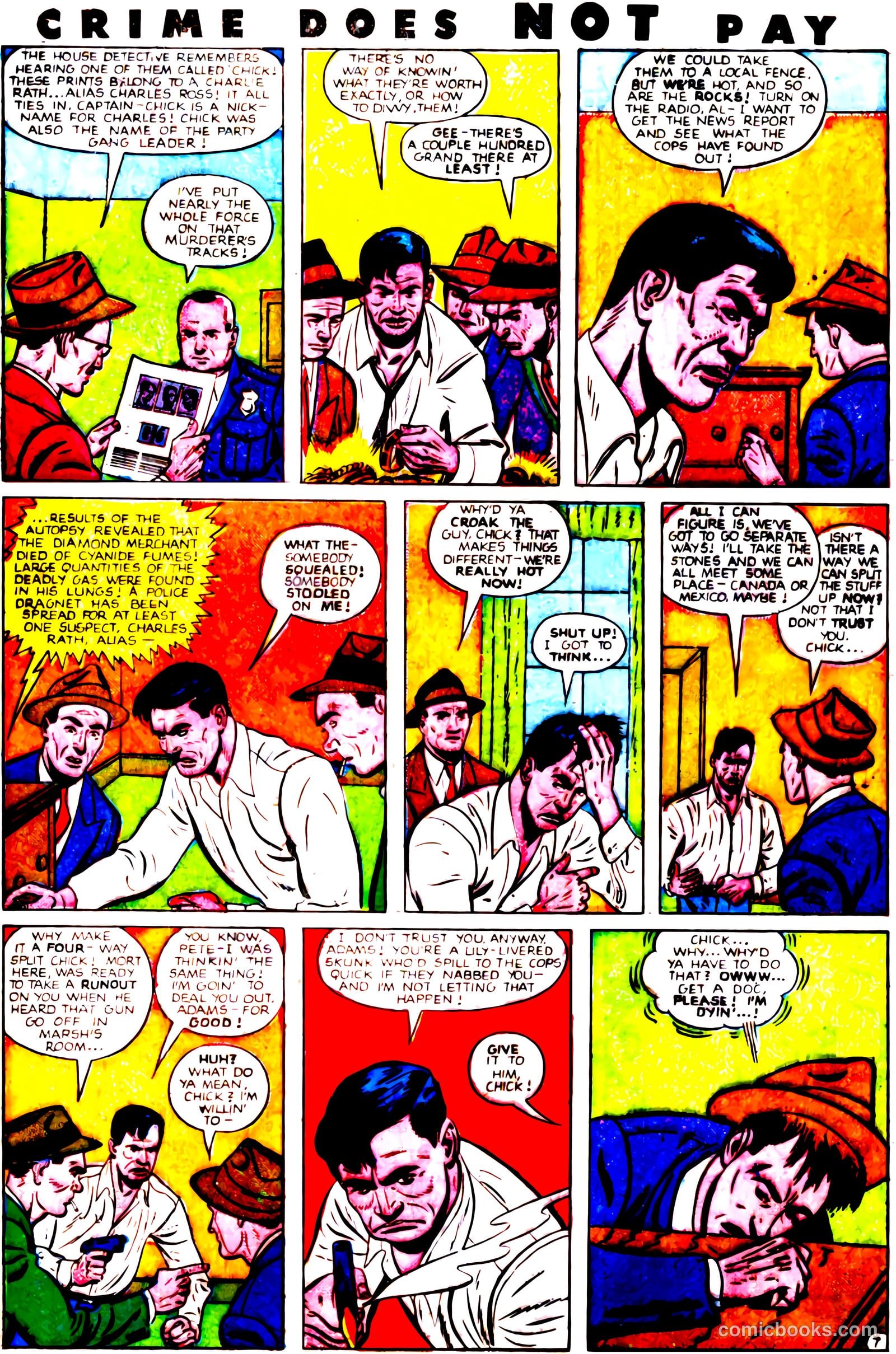 Crime Does Not Pay #81 (1949) — page 32 of 52