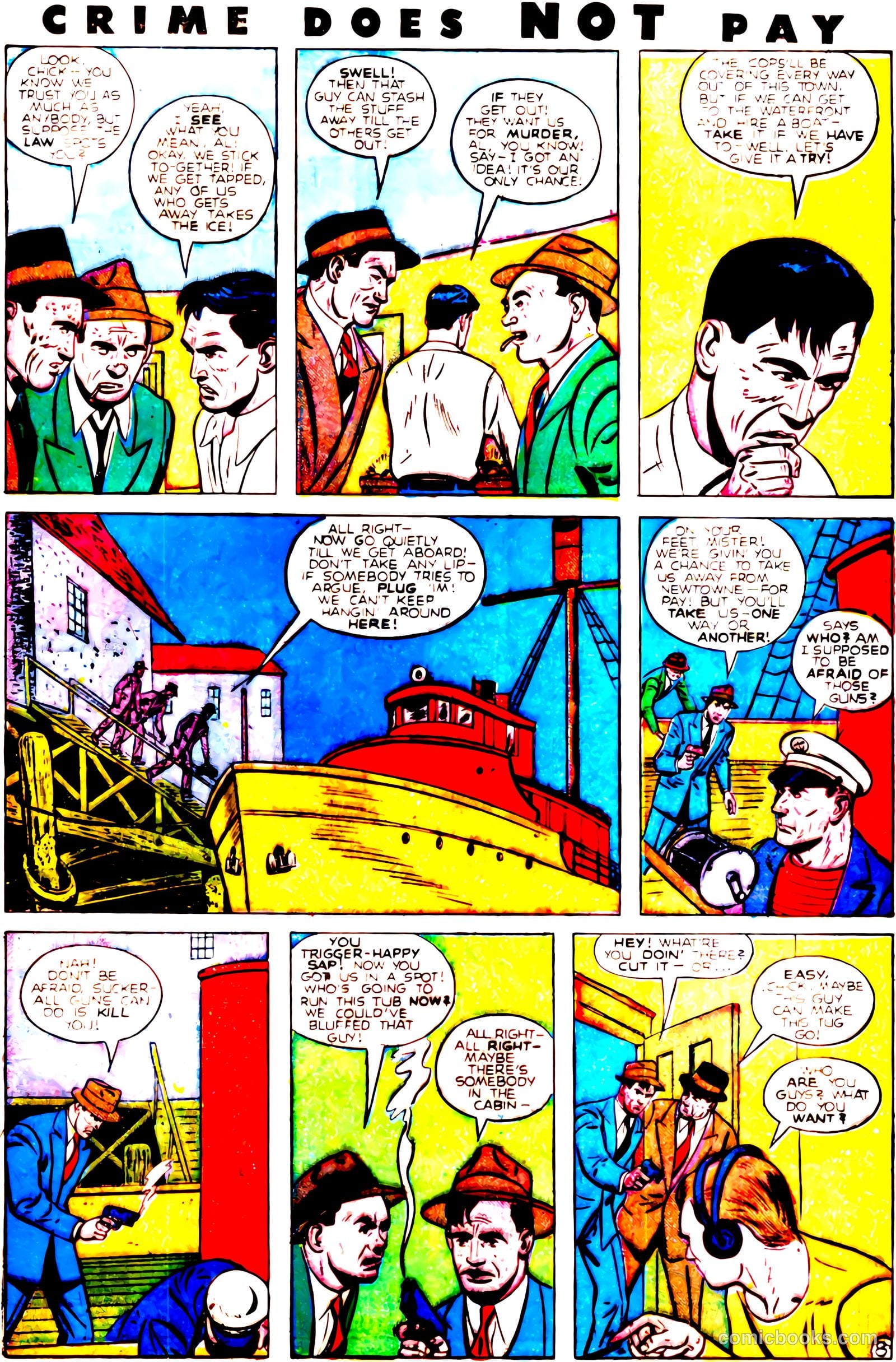 Crime Does Not Pay #81 (1949) — page 33 of 52
