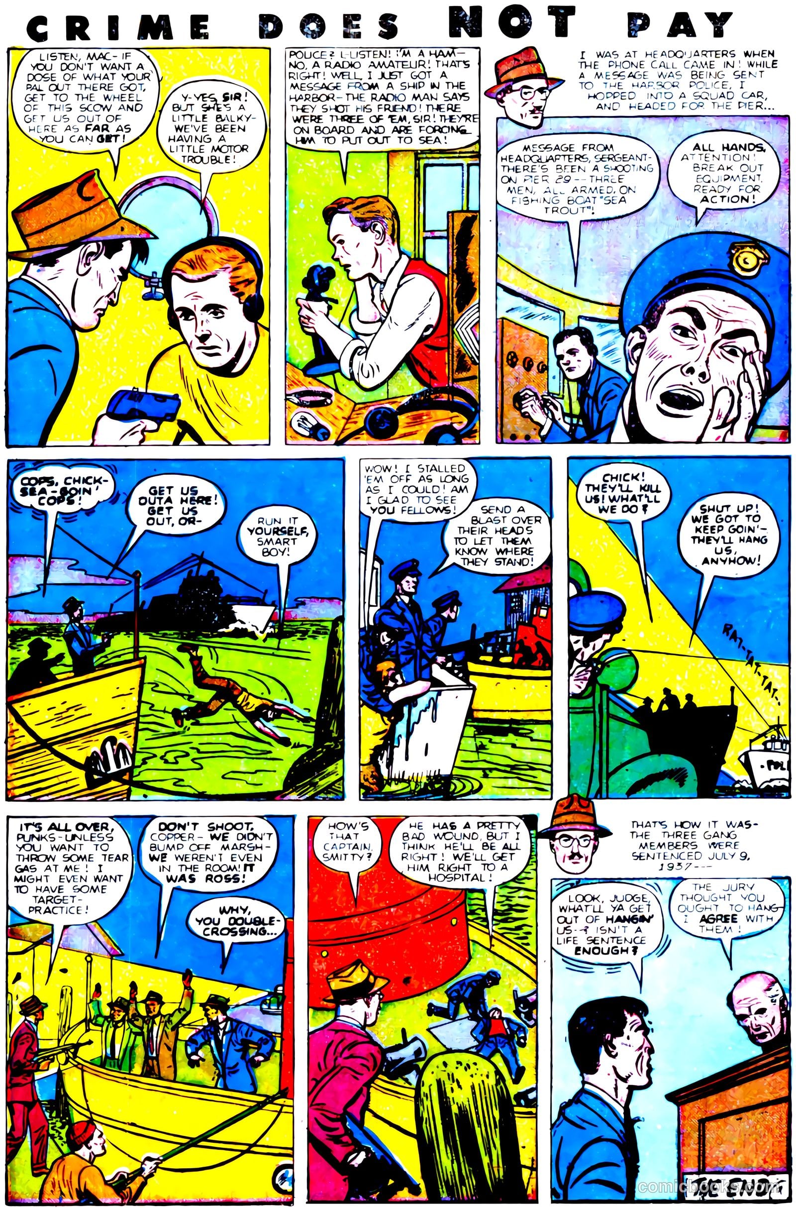 Crime Does Not Pay #81 (1949) — page 34 of 52
