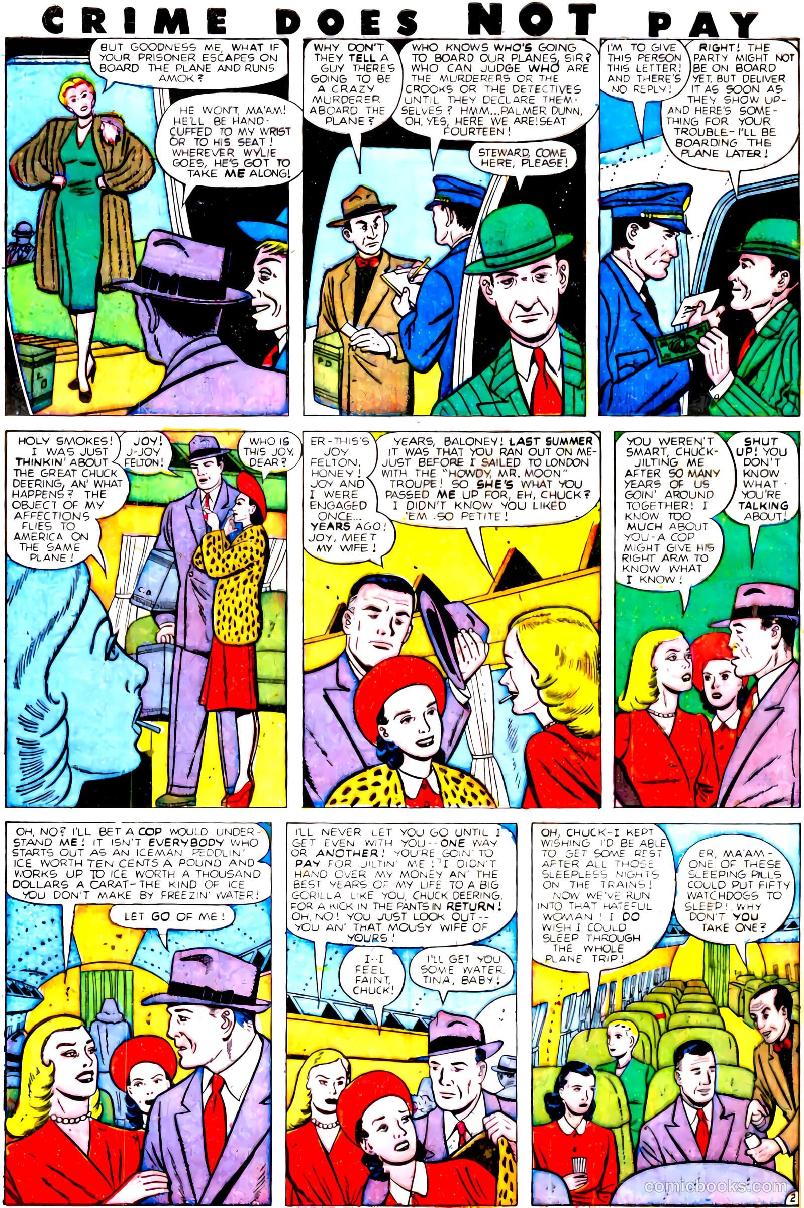 Crime Does Not Pay #81 (1949) — page 40 of 52