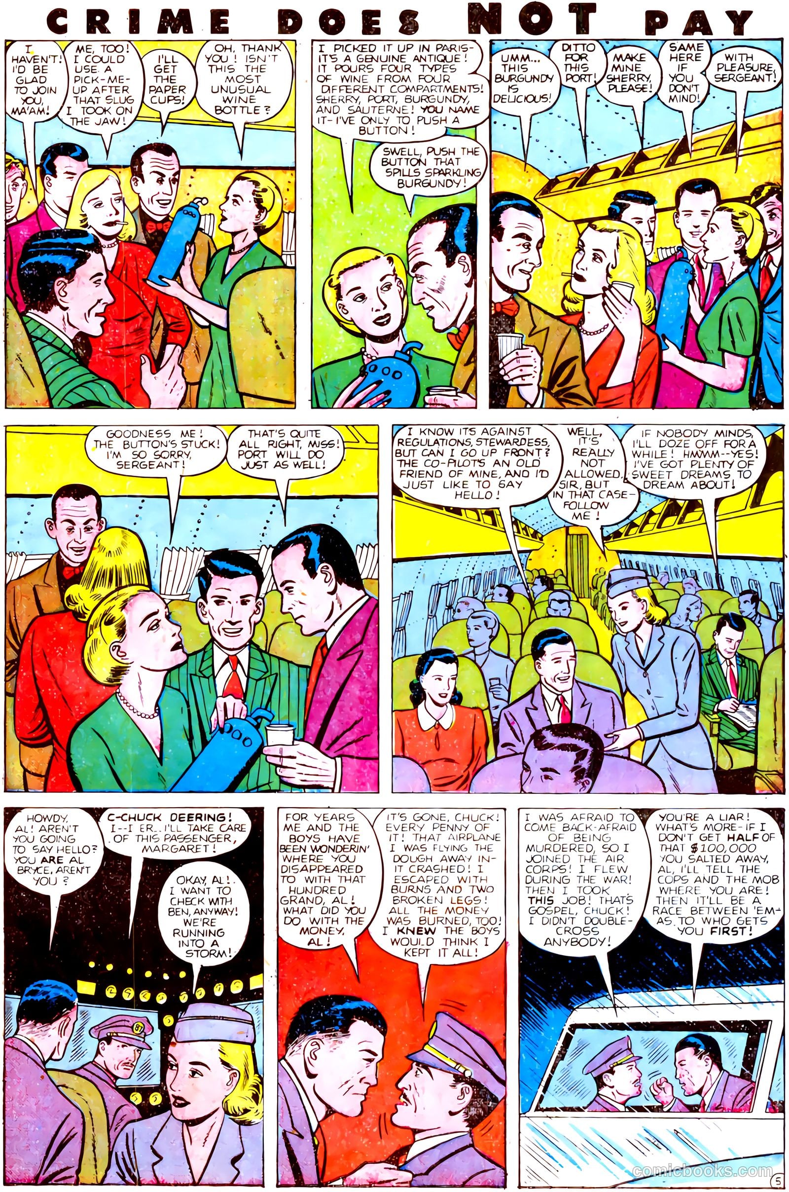 Crime Does Not Pay #81 (1949) — page 43 of 52