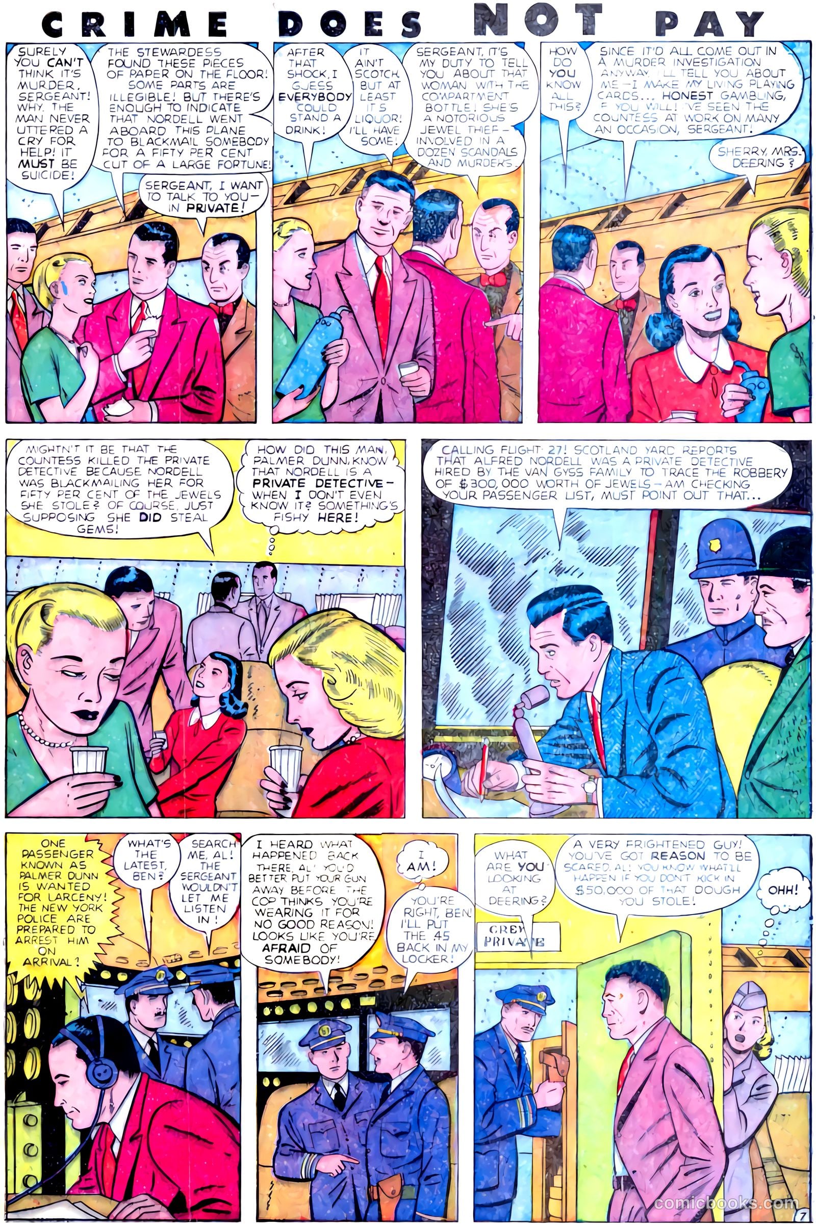 Crime Does Not Pay #81 (1949) — page 45 of 52