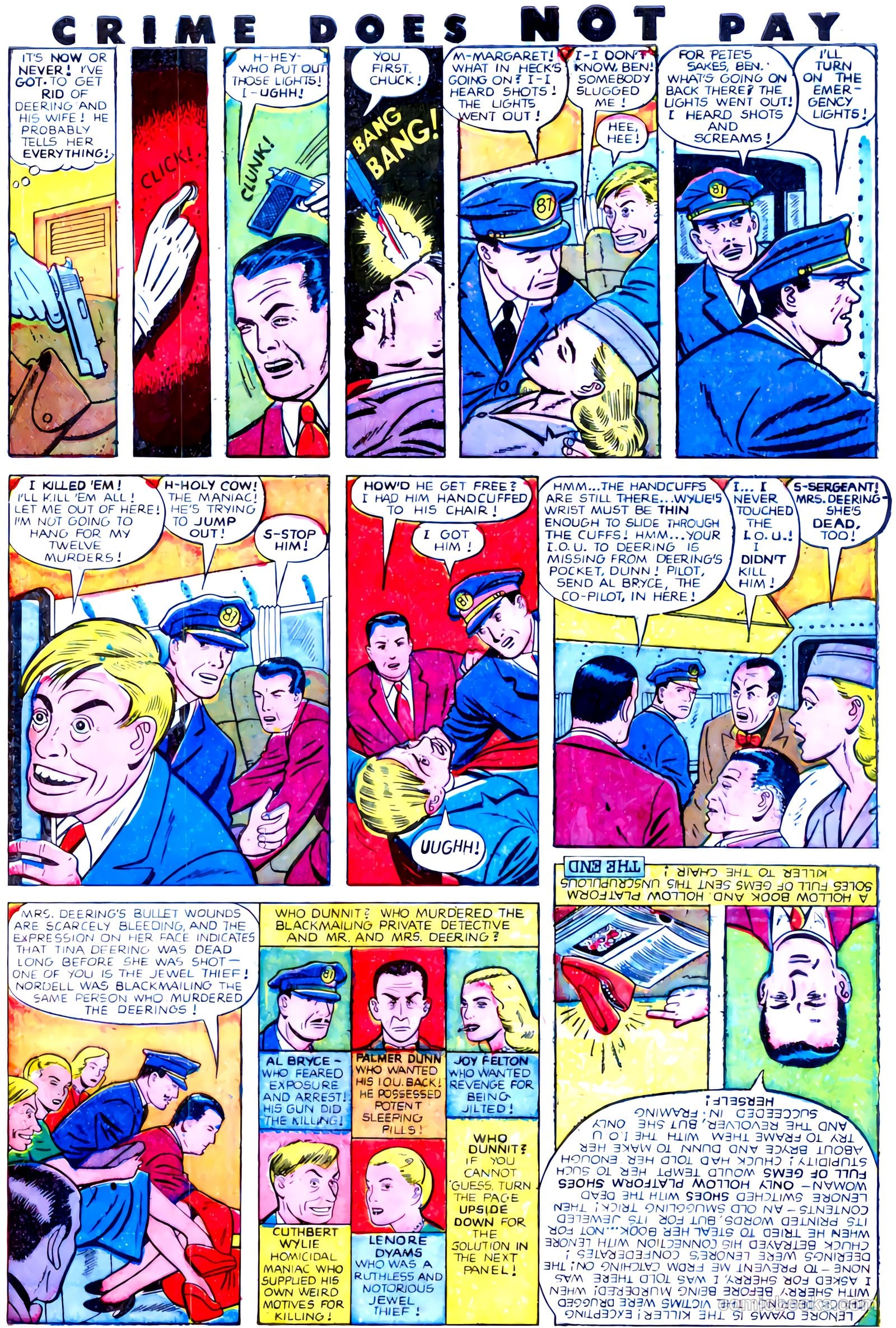 Crime Does Not Pay #81 (1949) — page 47 of 52