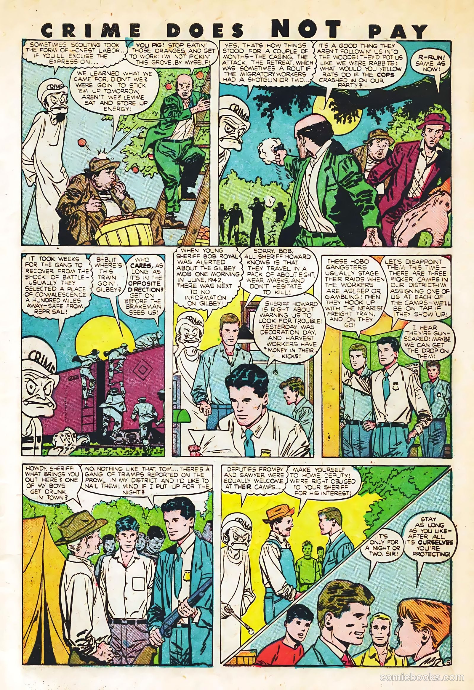 Crime Does Not Pay #82 (1949) — page 7 of 53