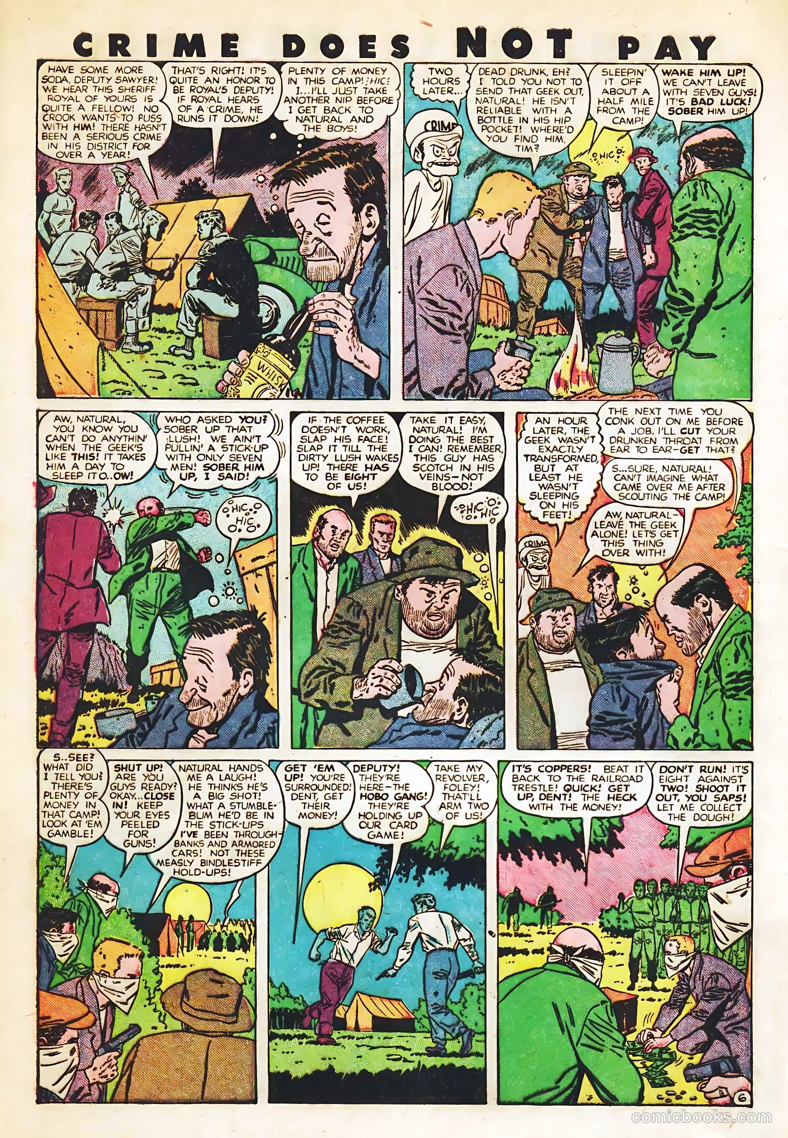 Crime Does Not Pay #82 (1949) — page 8 of 53