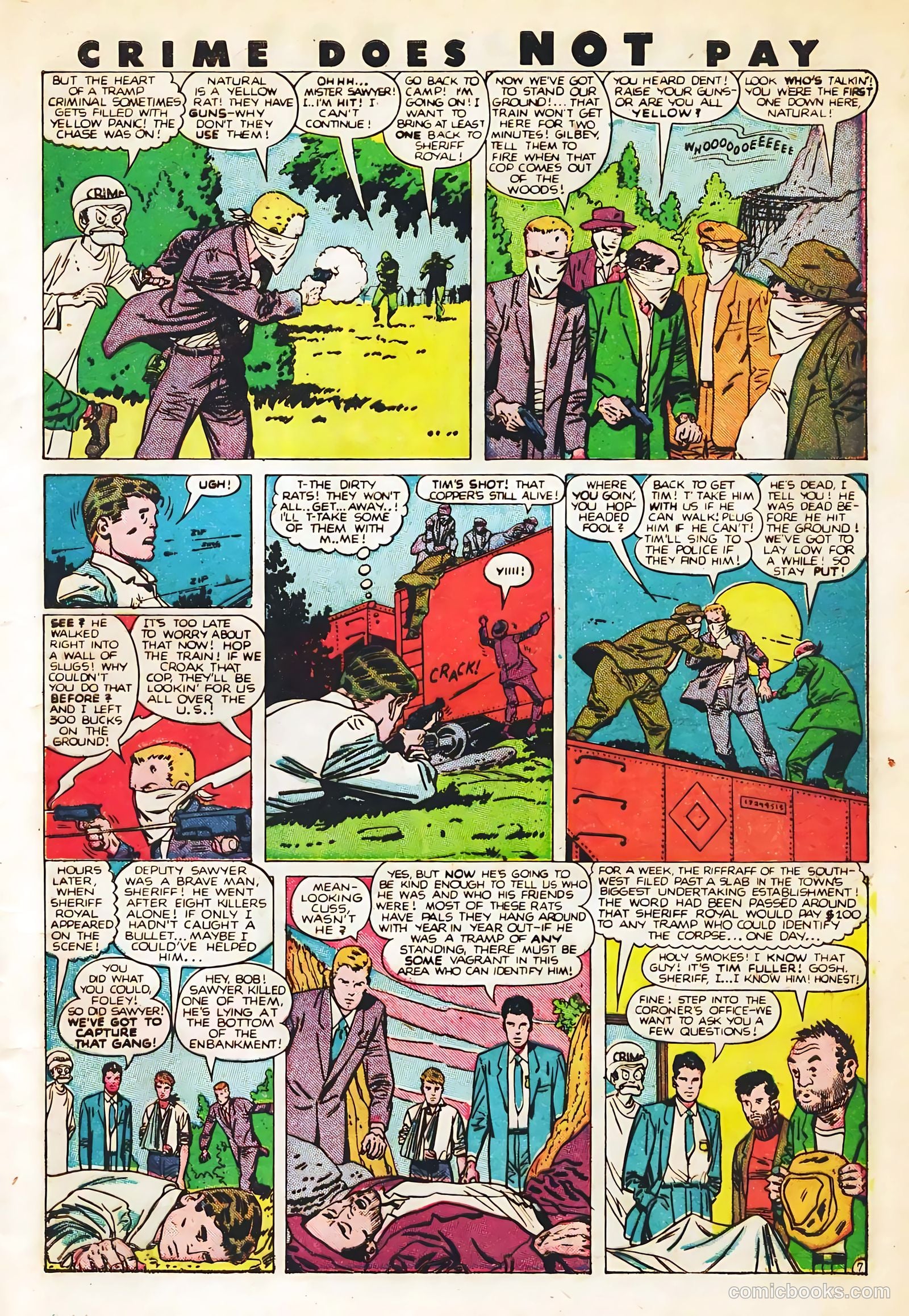 Crime Does Not Pay #82 (1949) — page 9 of 53