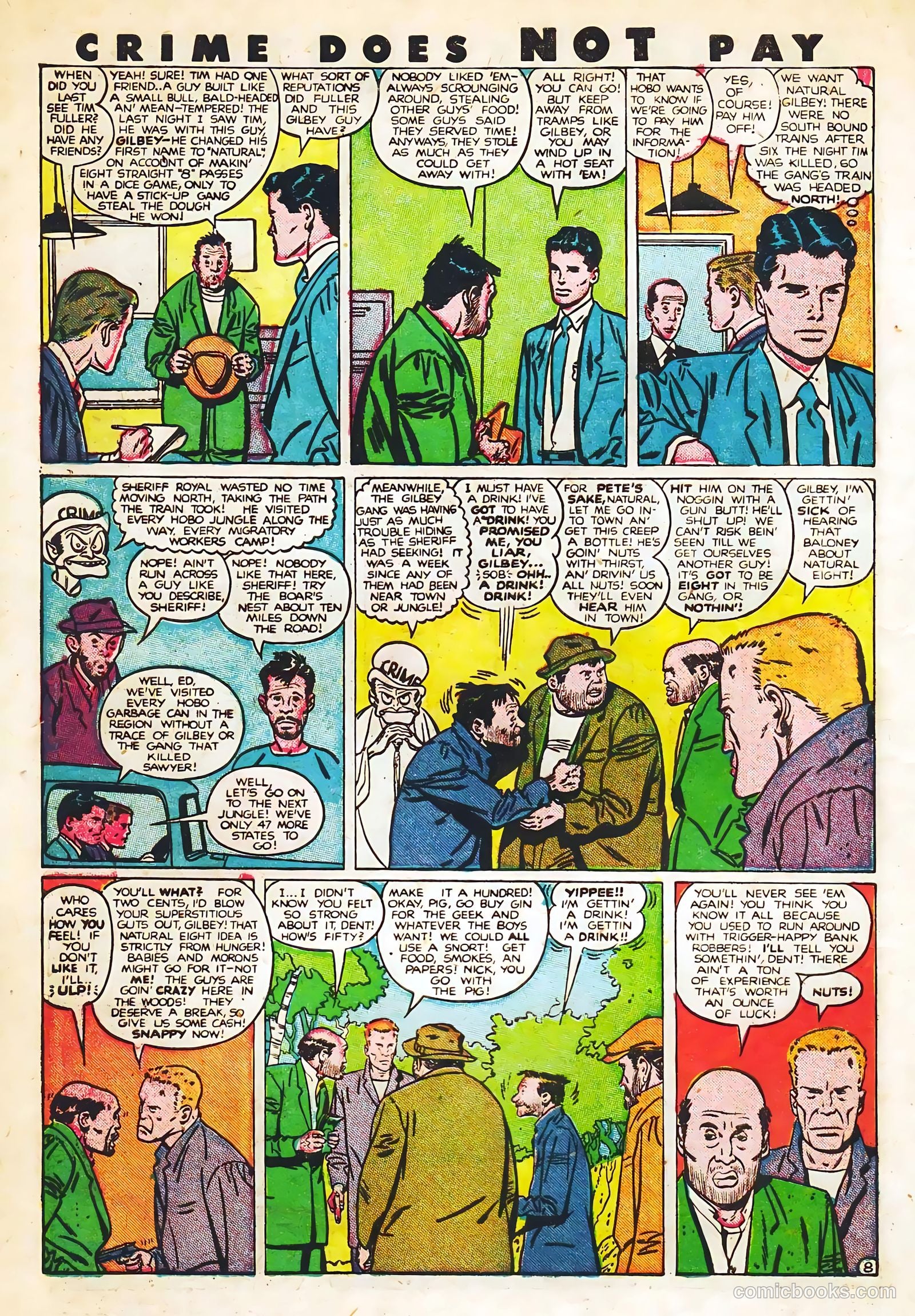 Crime Does Not Pay #82 (1949) — page 10 of 53