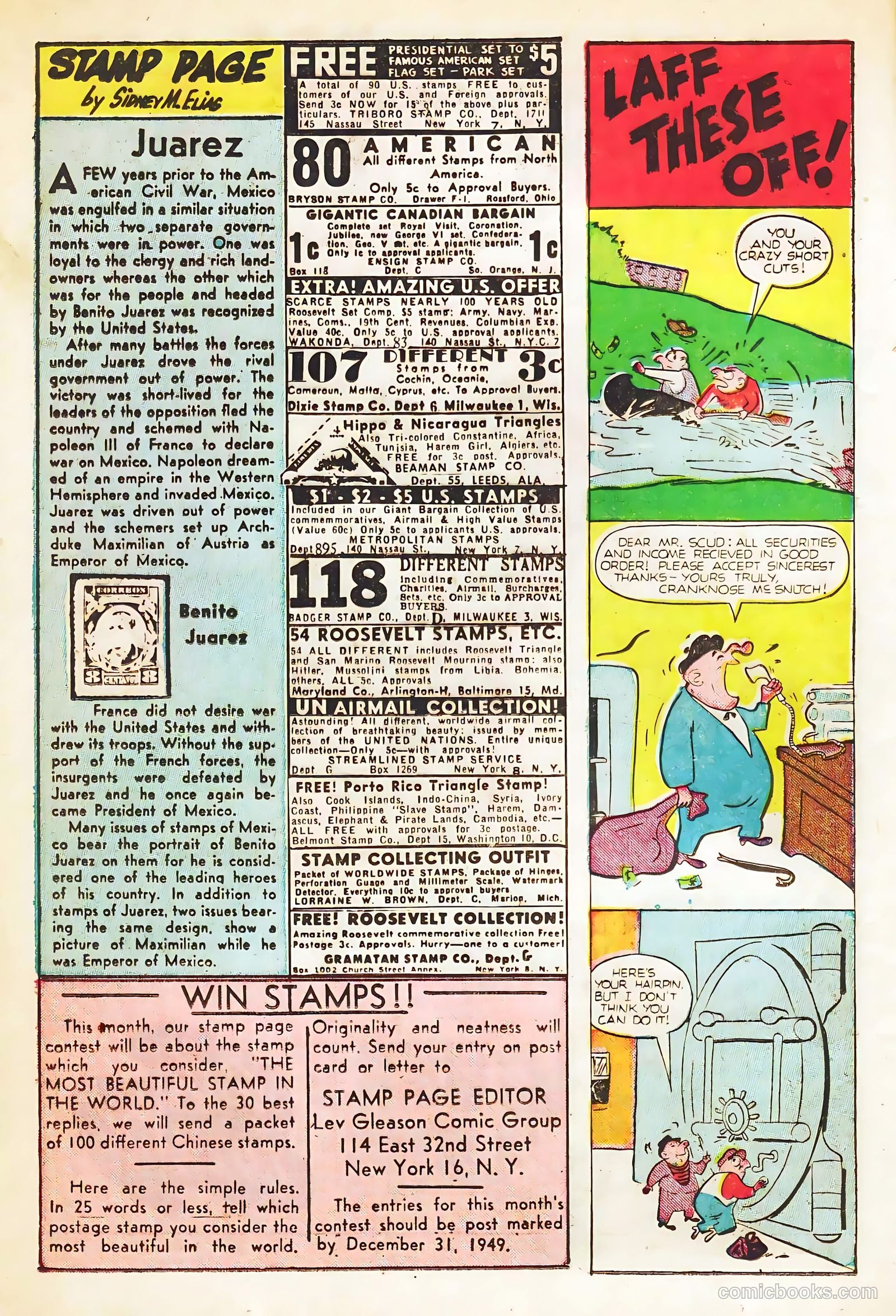 Crime Does Not Pay #82 (1949) — page 16 of 53