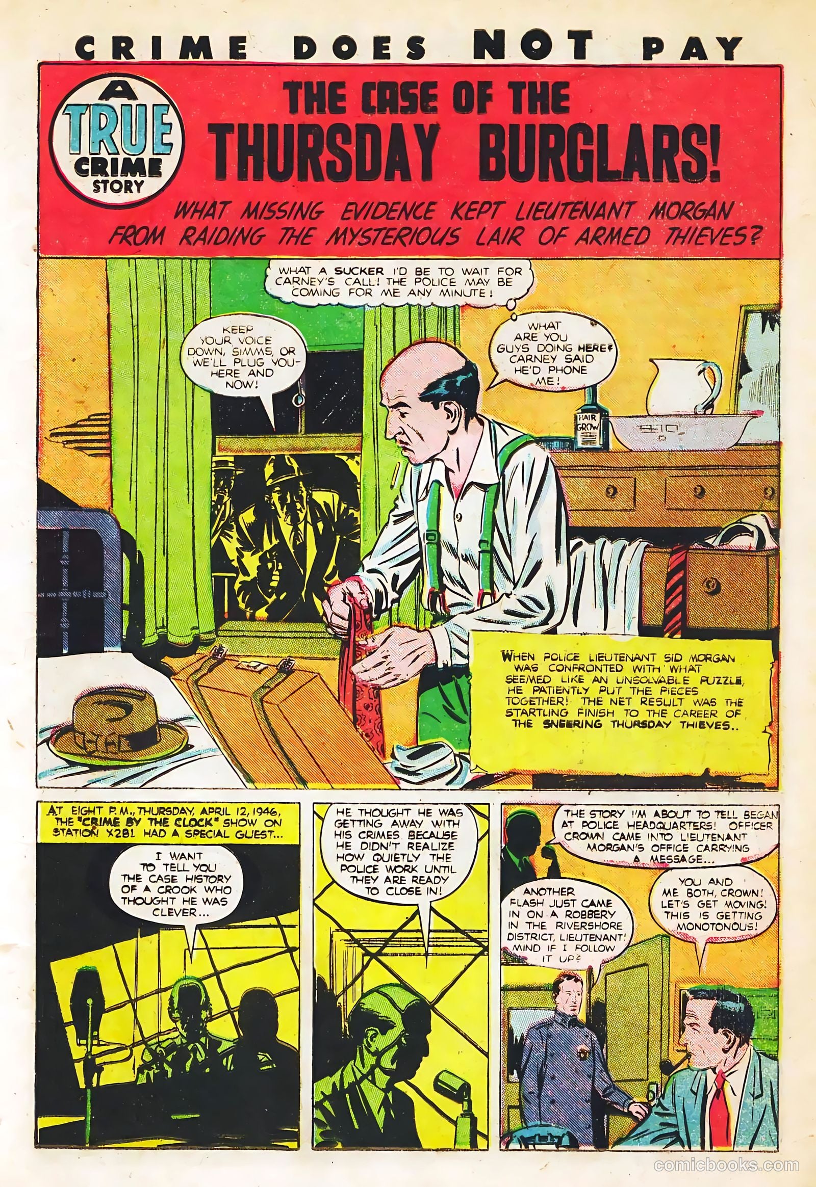 Crime Does Not Pay #82 (1949) — page 17 of 53
