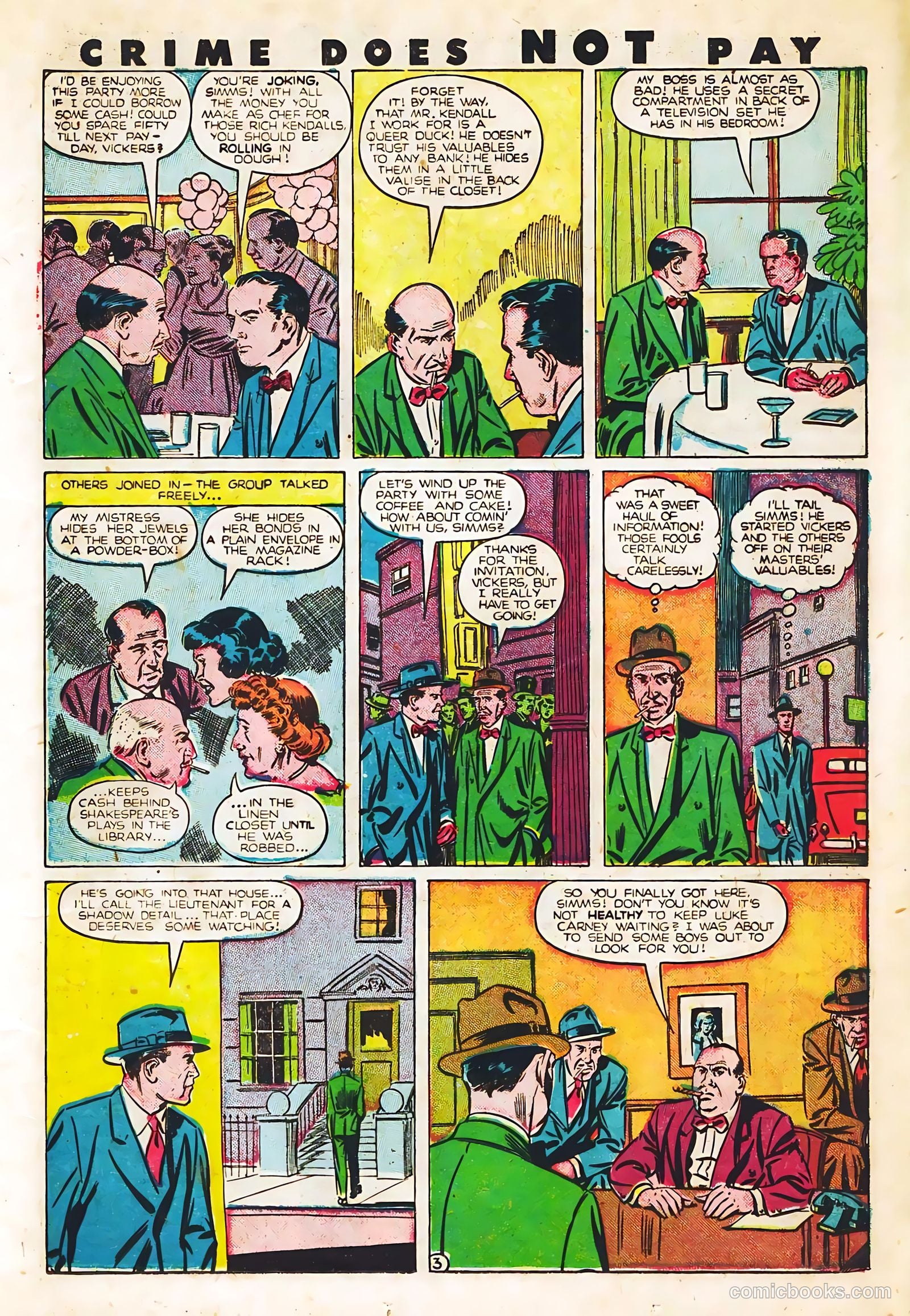 Crime Does Not Pay #82 (1949) — page 19 of 53
