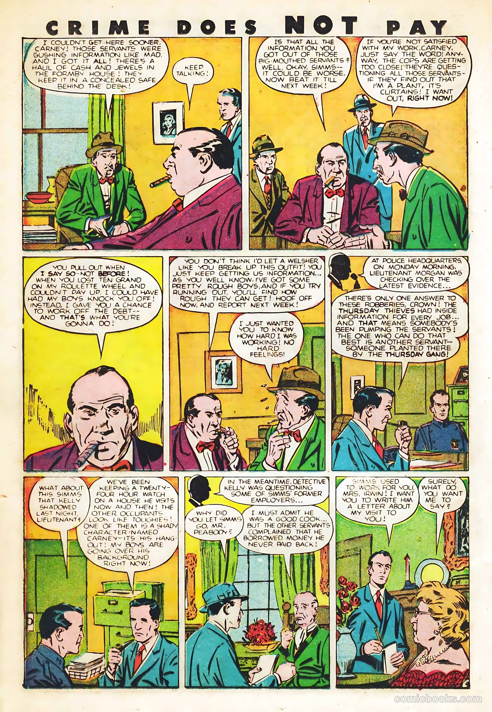 Crime Does Not Pay #82 (1949) — page 20 of 53