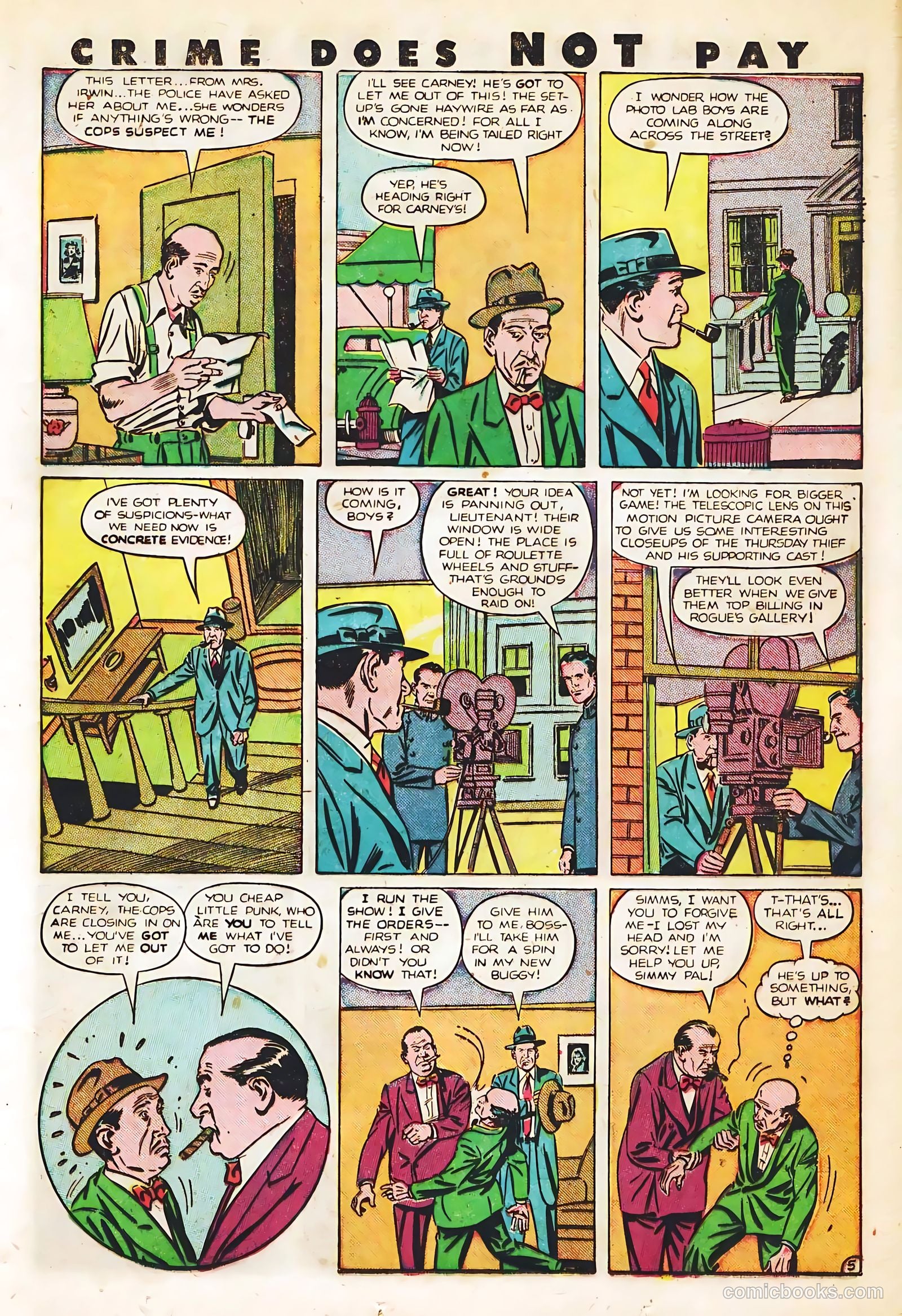 Crime Does Not Pay #82 (1949) — page 21 of 53