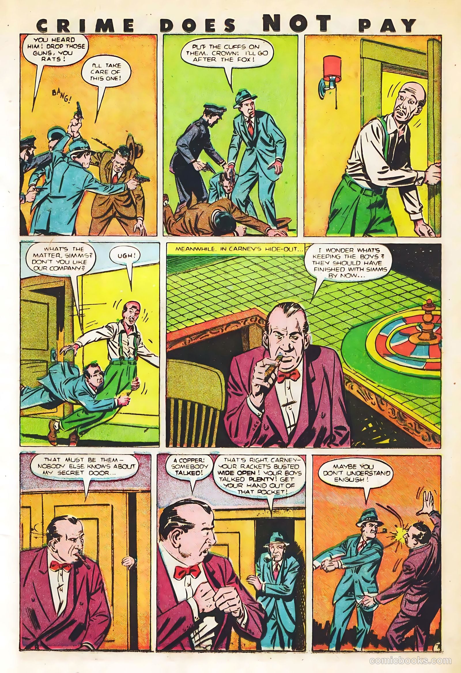 Crime Does Not Pay #82 (1949) — page 23 of 53