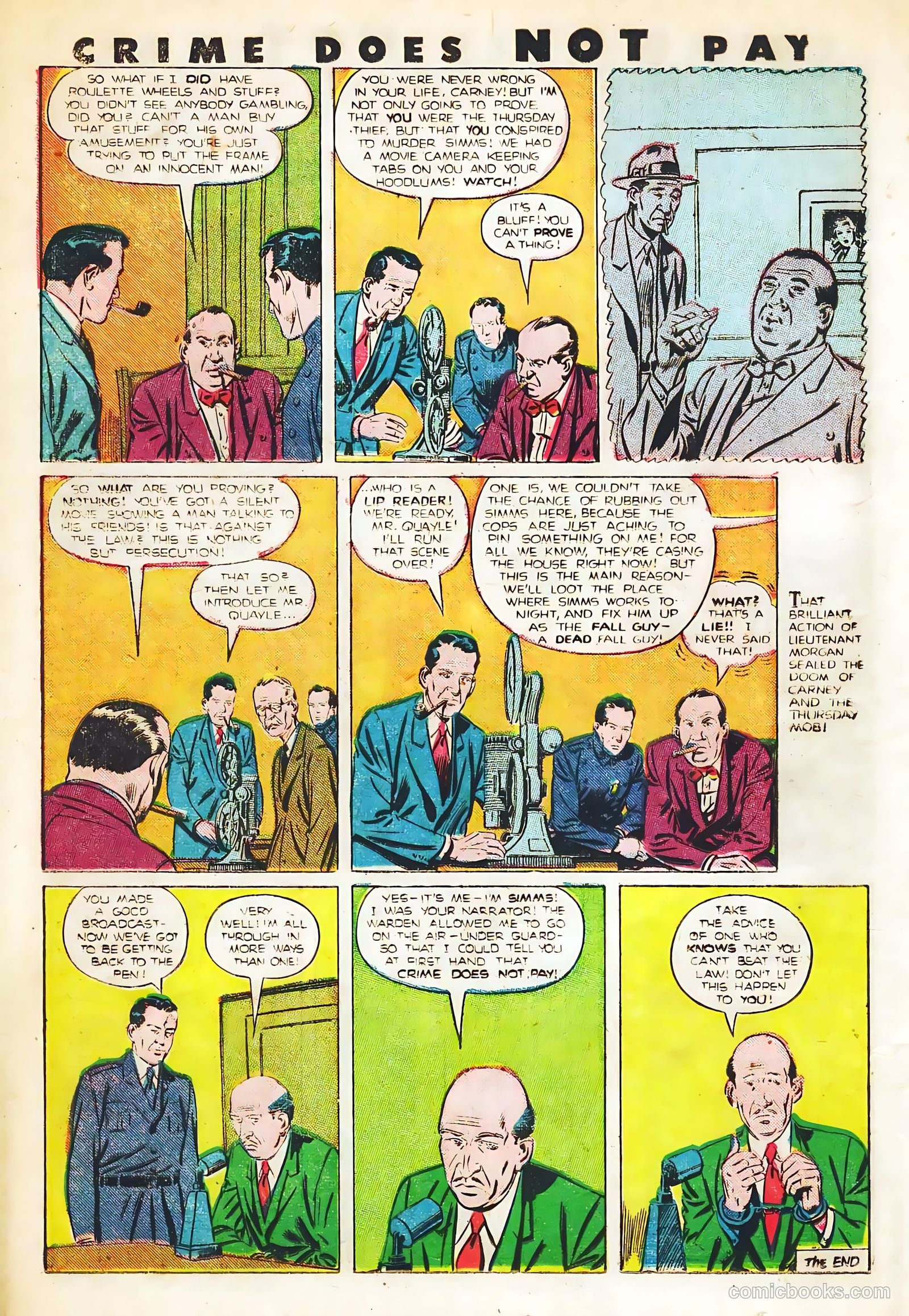 Crime Does Not Pay #82 (1949) — page 24 of 53