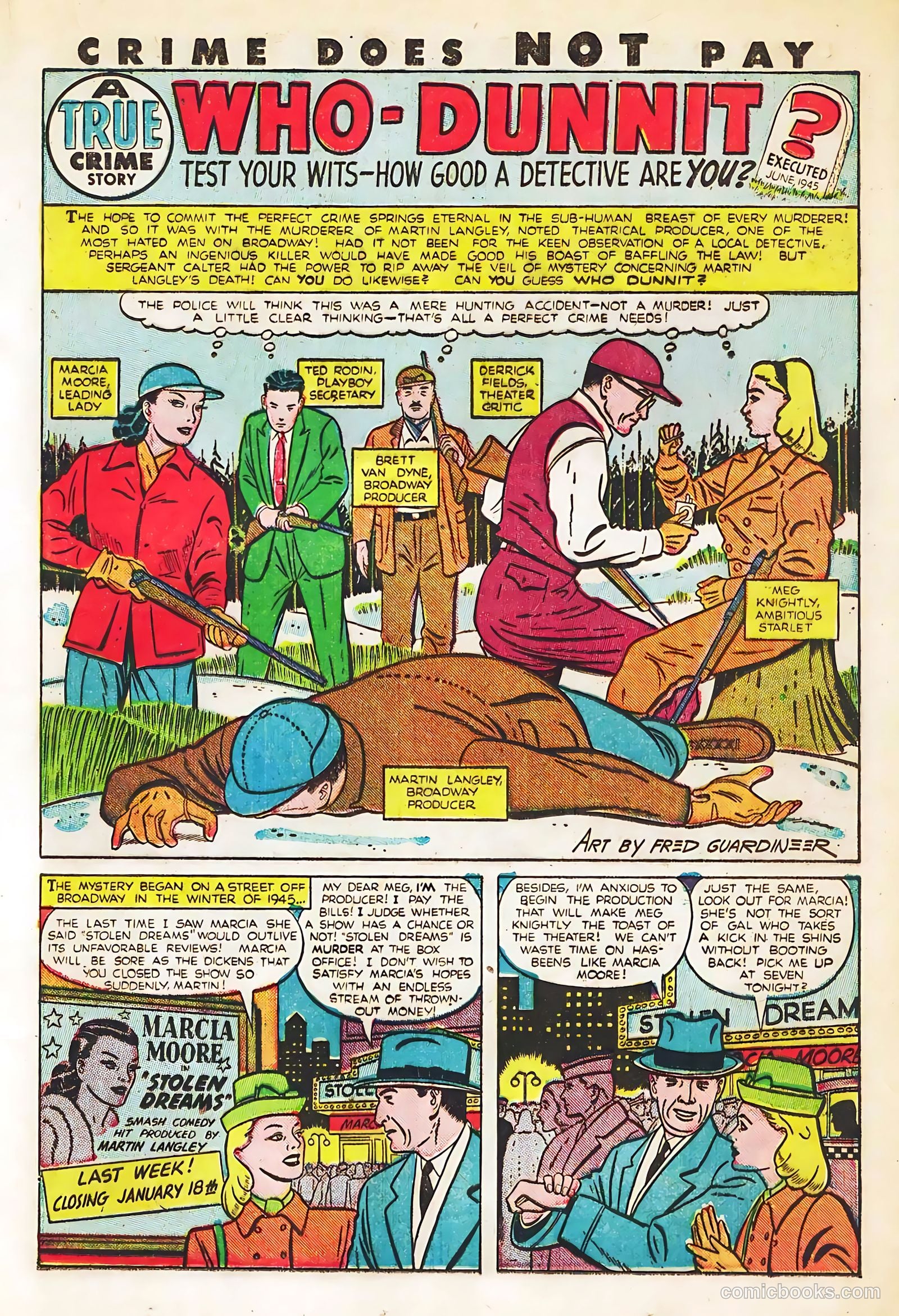 Crime Does Not Pay #82 (1949) — page 25 of 53