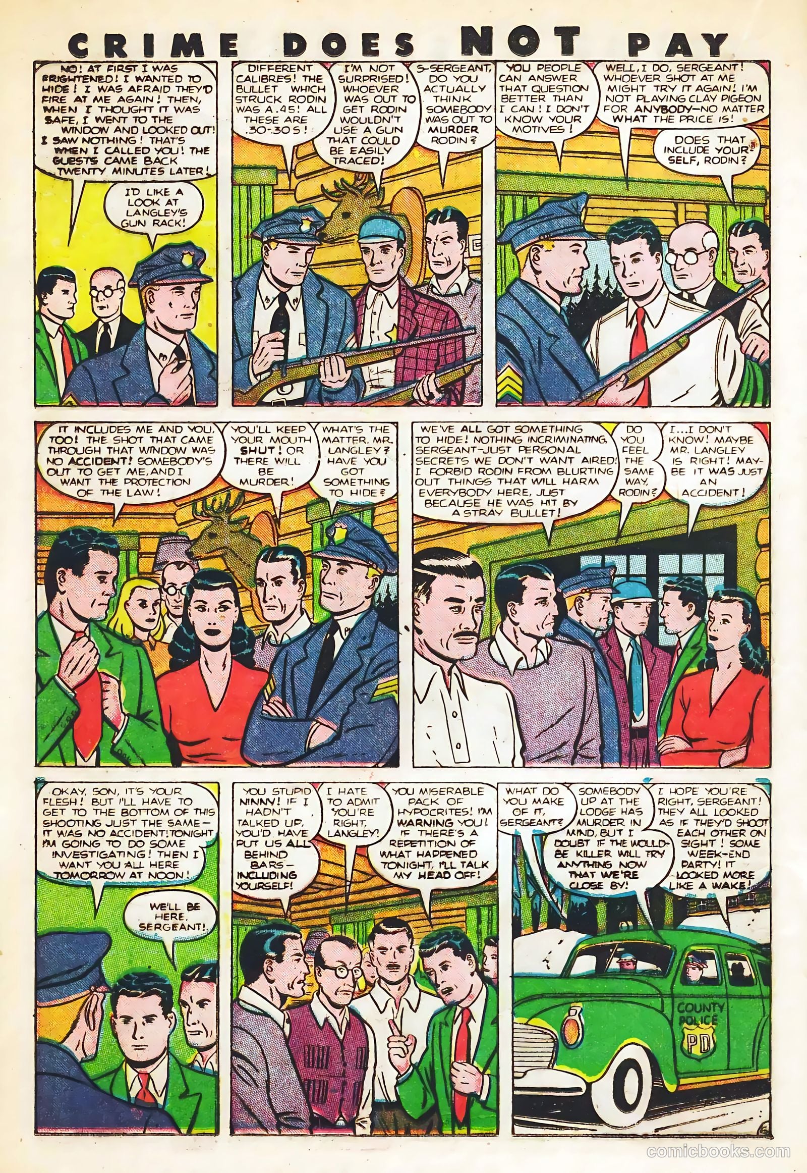 Crime Does Not Pay #82 (1949) — page 30 of 53