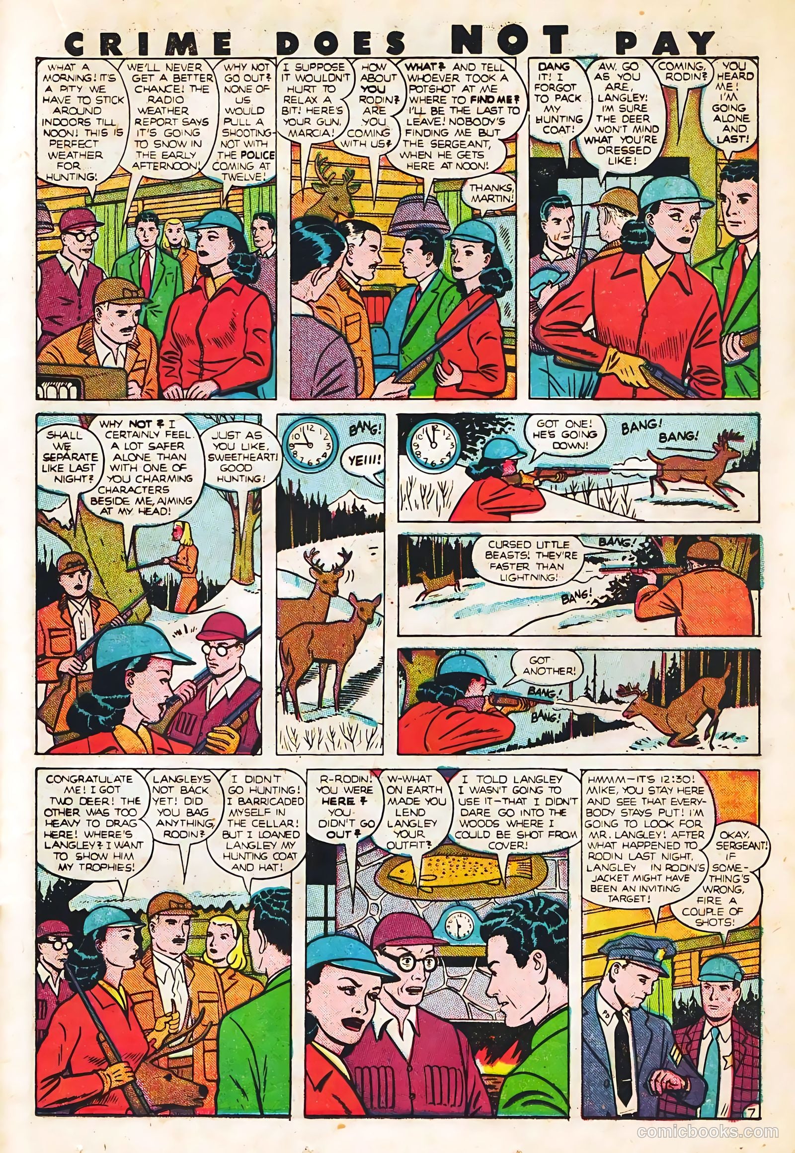 Crime Does Not Pay #82 (1949) — page 31 of 53