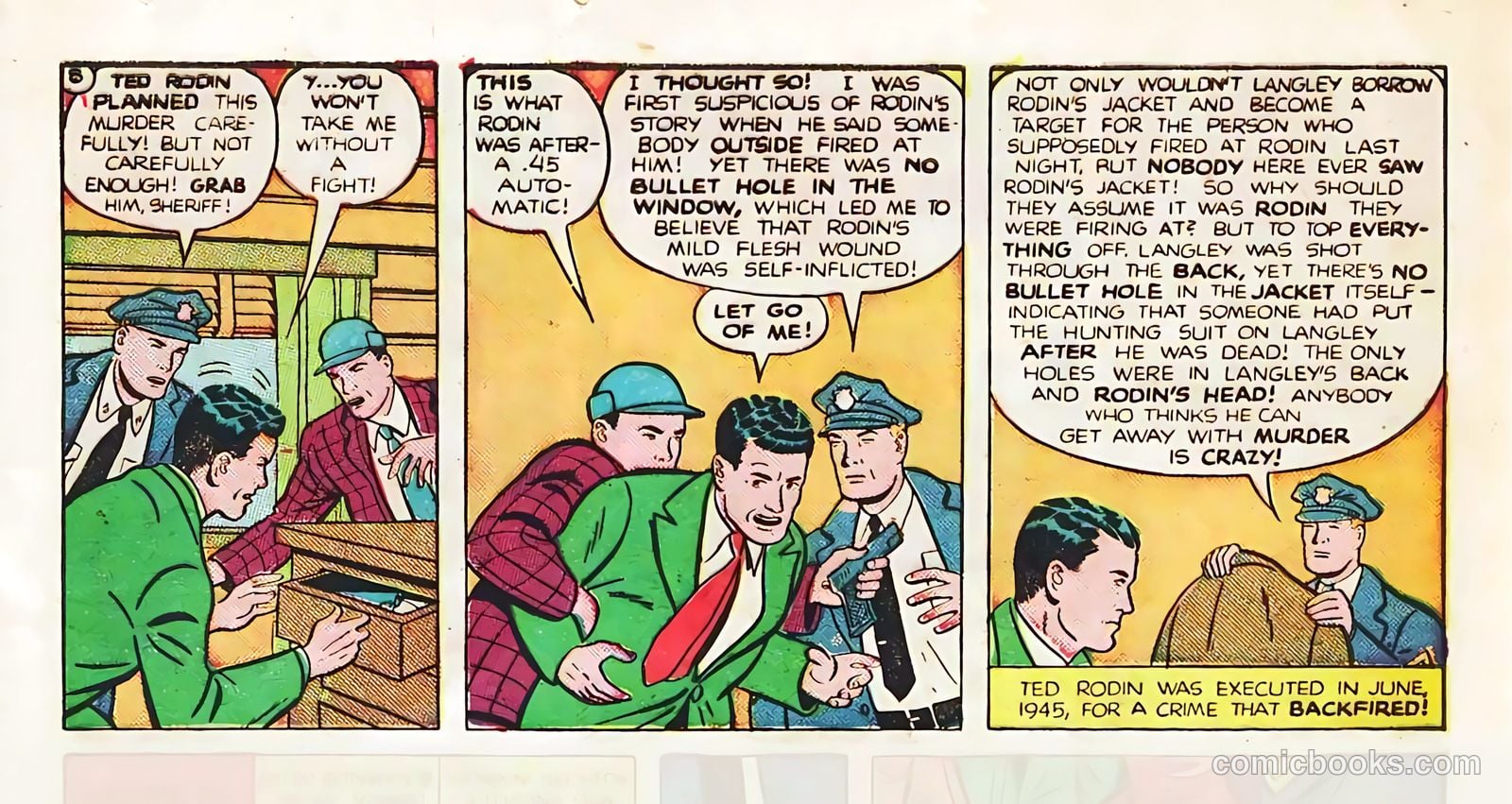 Crime Does Not Pay #82 (1949) — page 33 of 53