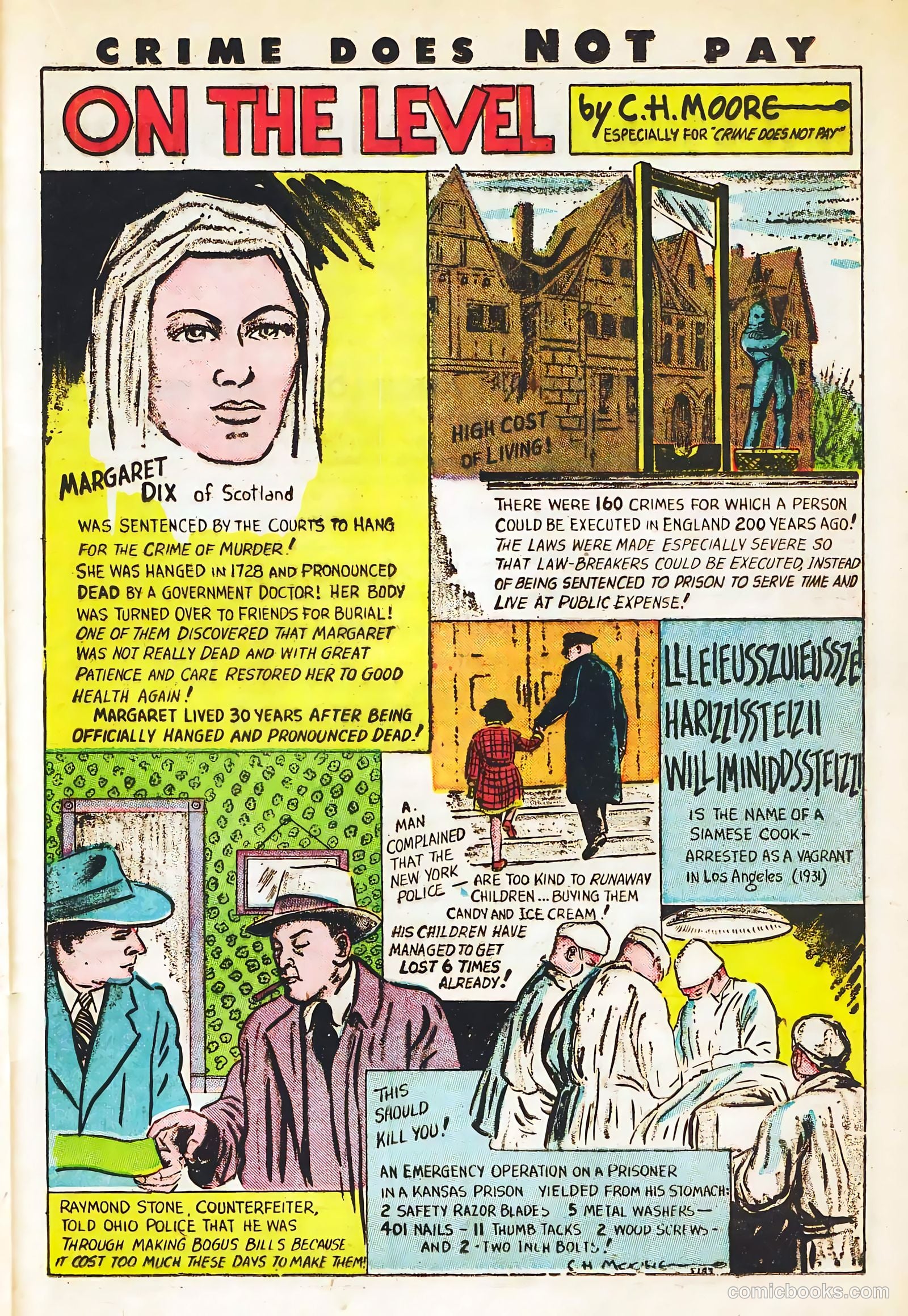Crime Does Not Pay #82 (1949) — page 36 of 53