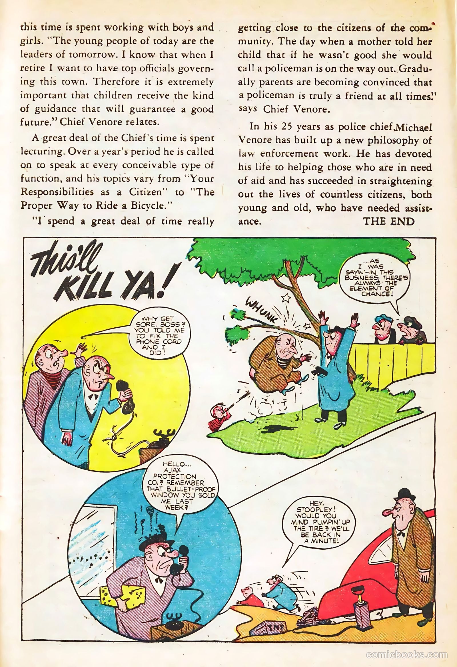 Crime Does Not Pay #82 (1949) — page 40 of 53