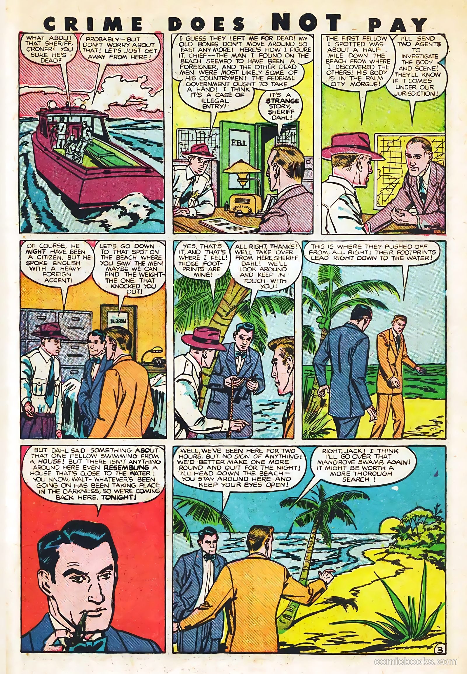 Crime Does Not Pay #82 (1949) — page 44 of 53