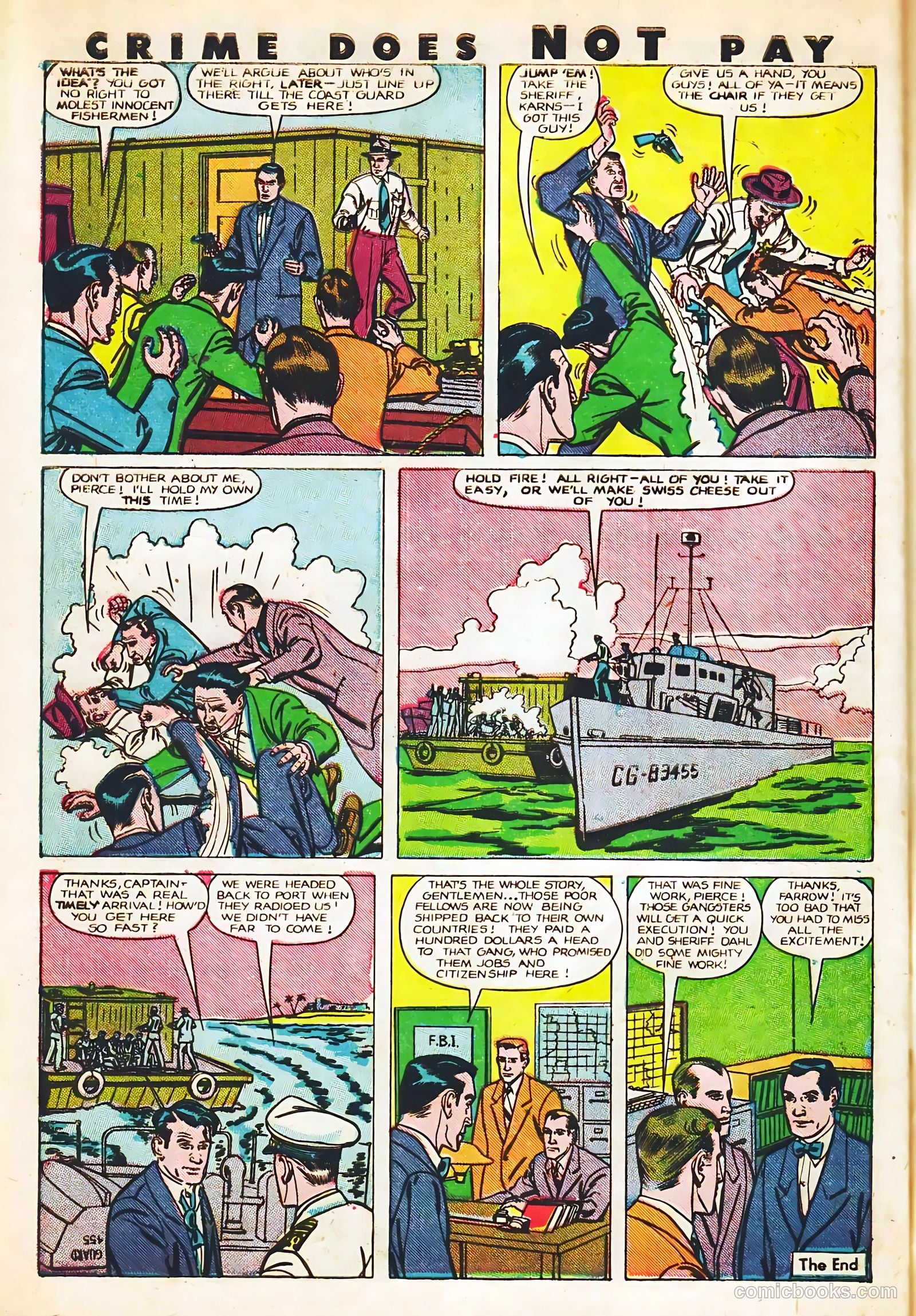 Crime Does Not Pay #82 (1949) — page 49 of 53