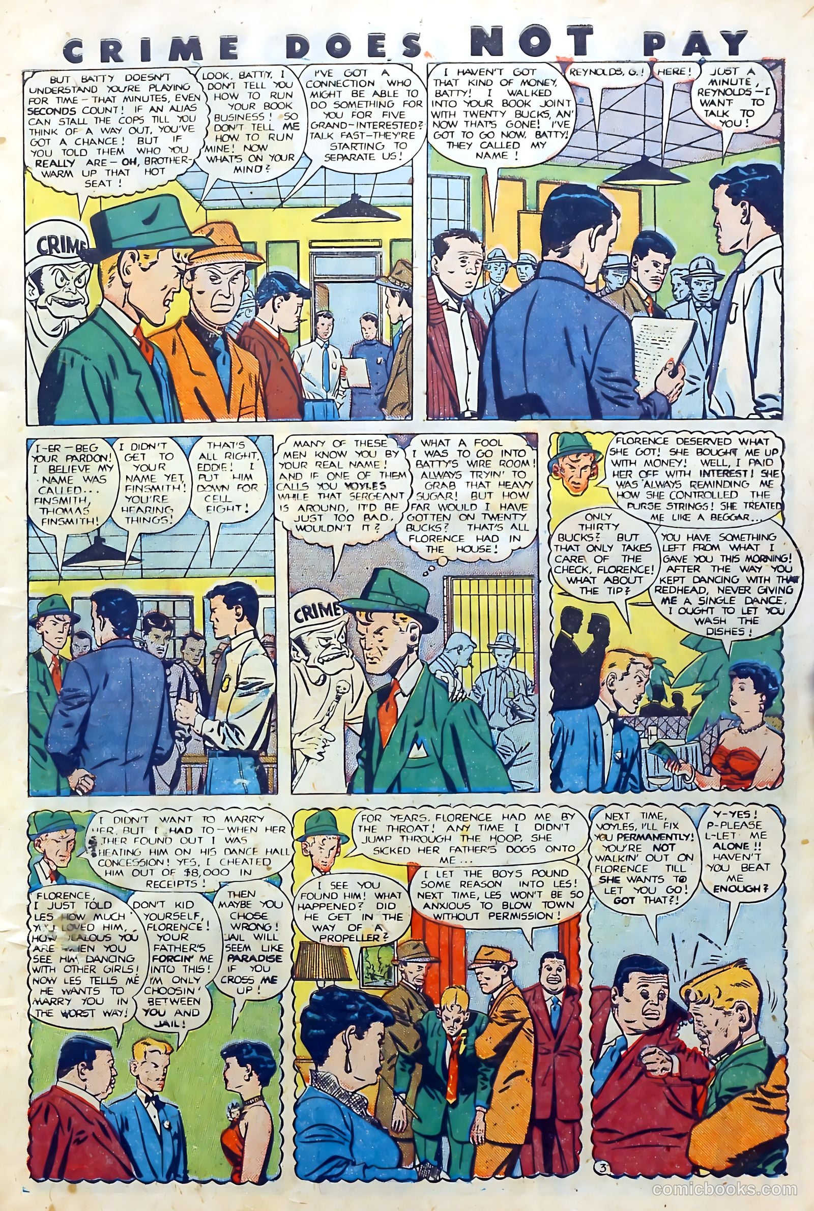 Crime Does Not Pay #83 (1950) — page 5 of 53
