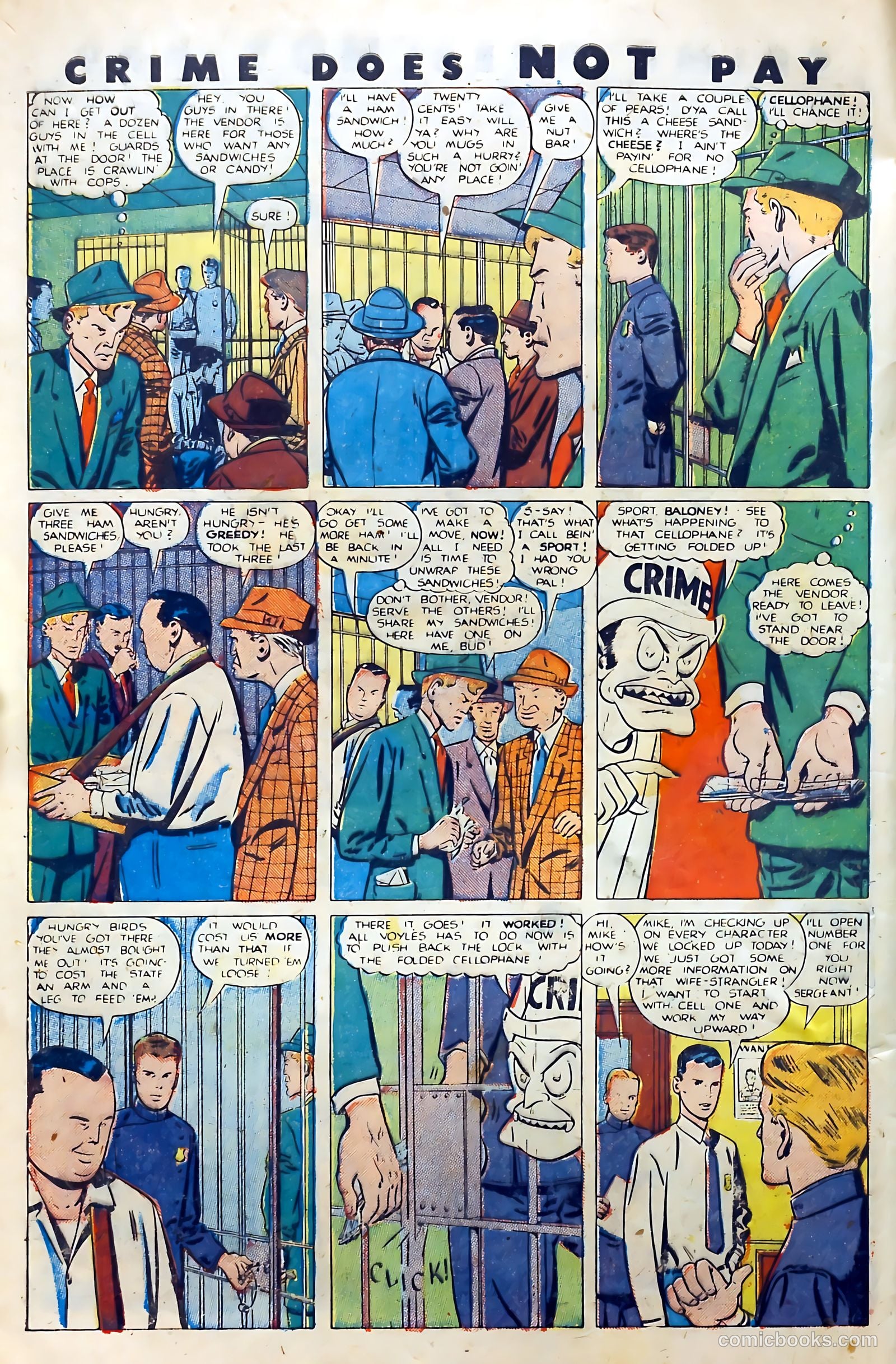 Crime Does Not Pay #83 (1950) — page 6 of 53