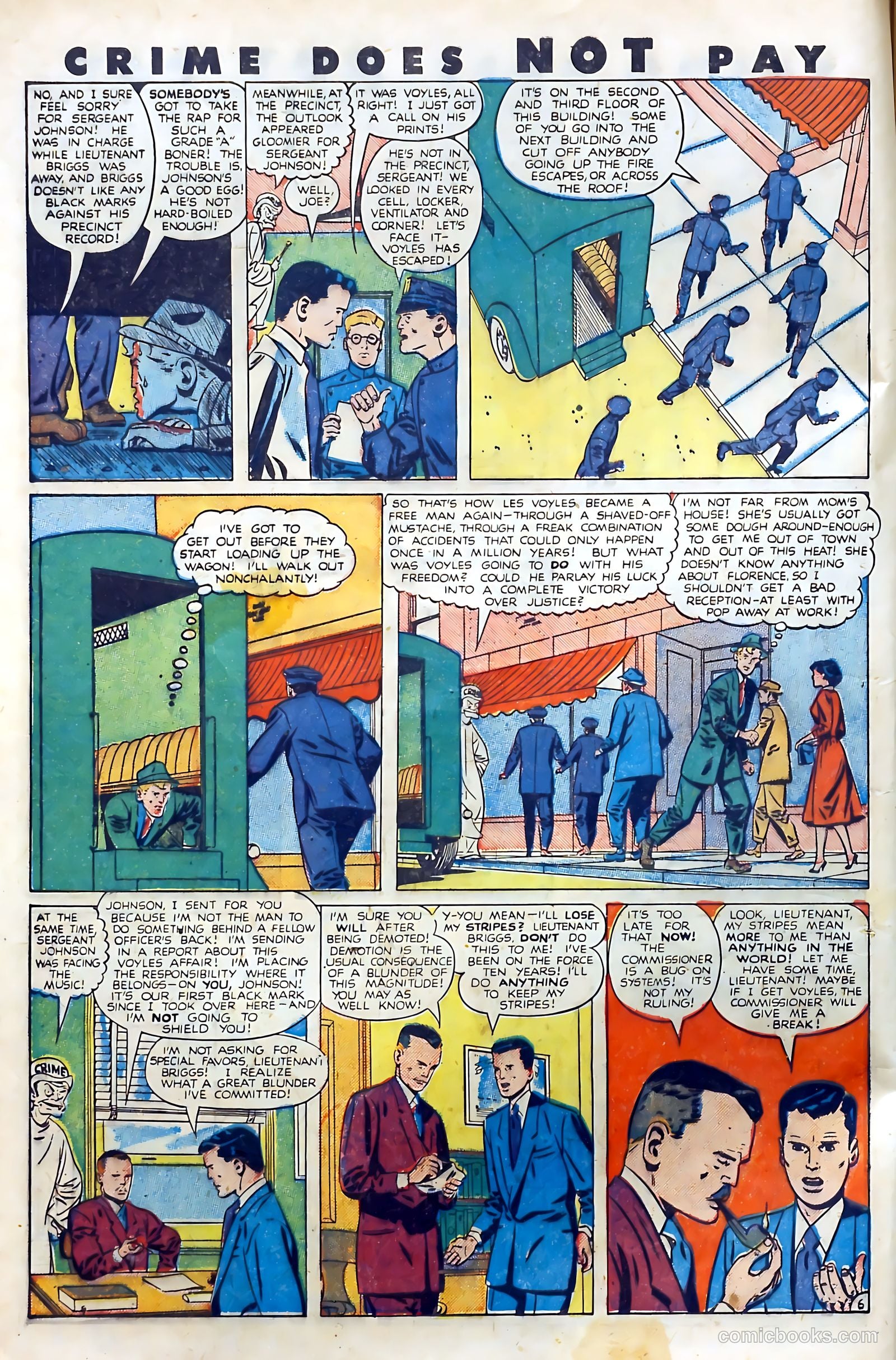 Crime Does Not Pay #83 (1950) — page 8 of 53