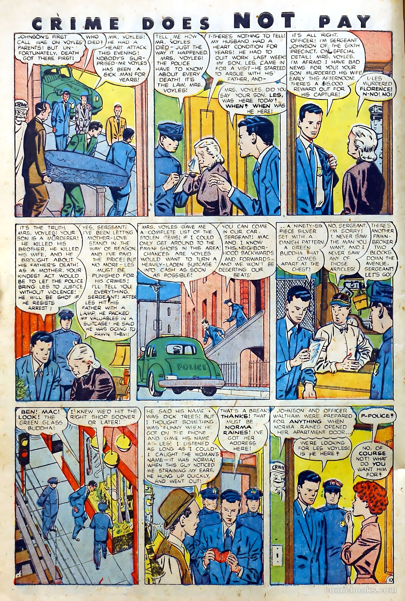 Crime Does Not Pay #83 (1950) — page 12 of 53