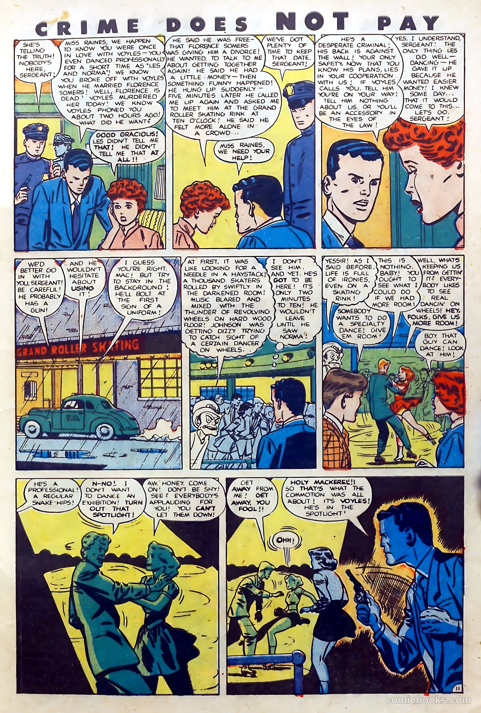 Crime Does Not Pay #83 (1950) — page 13 of 53