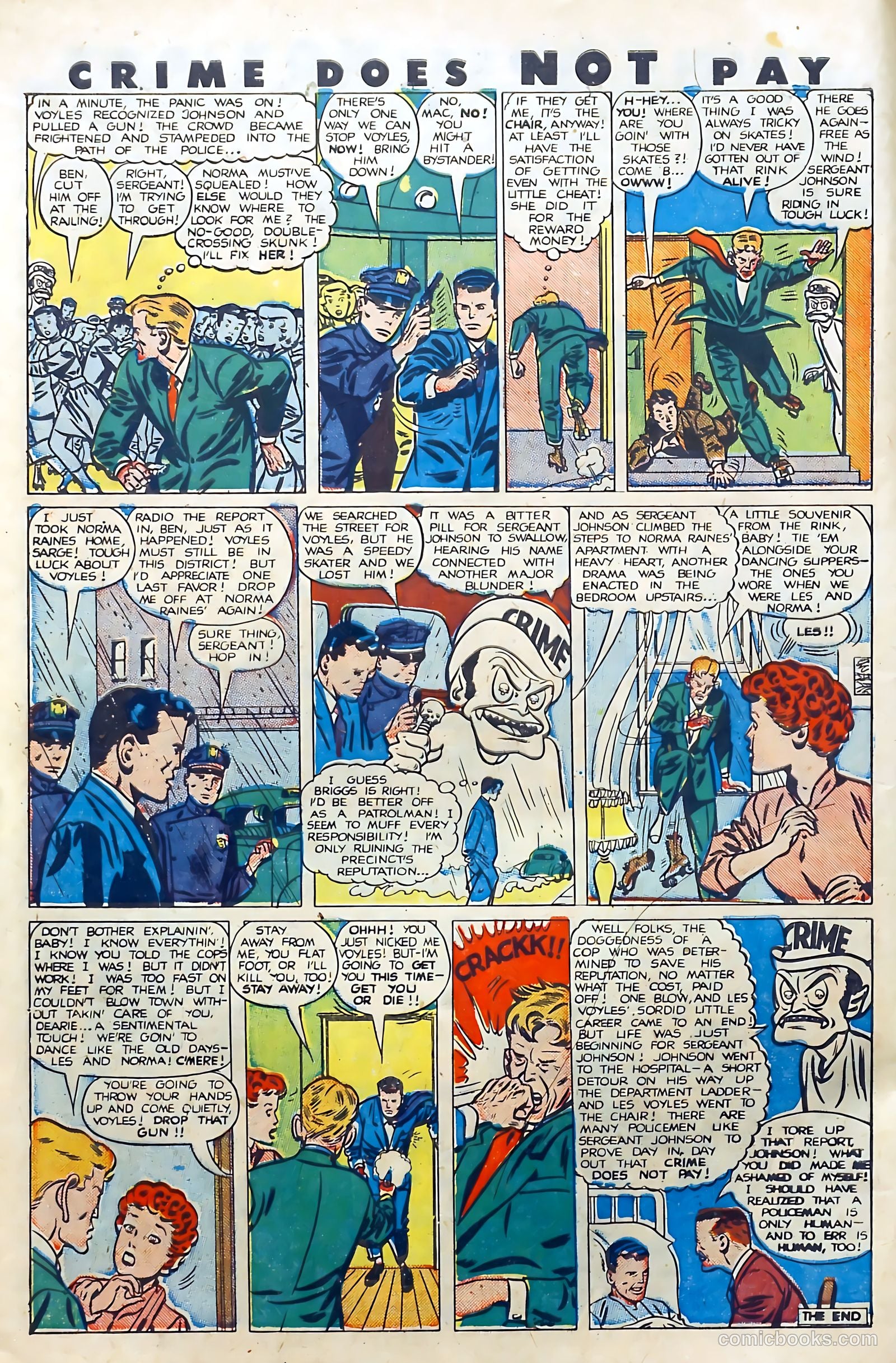 Crime Does Not Pay #83 (1950) — page 14 of 53