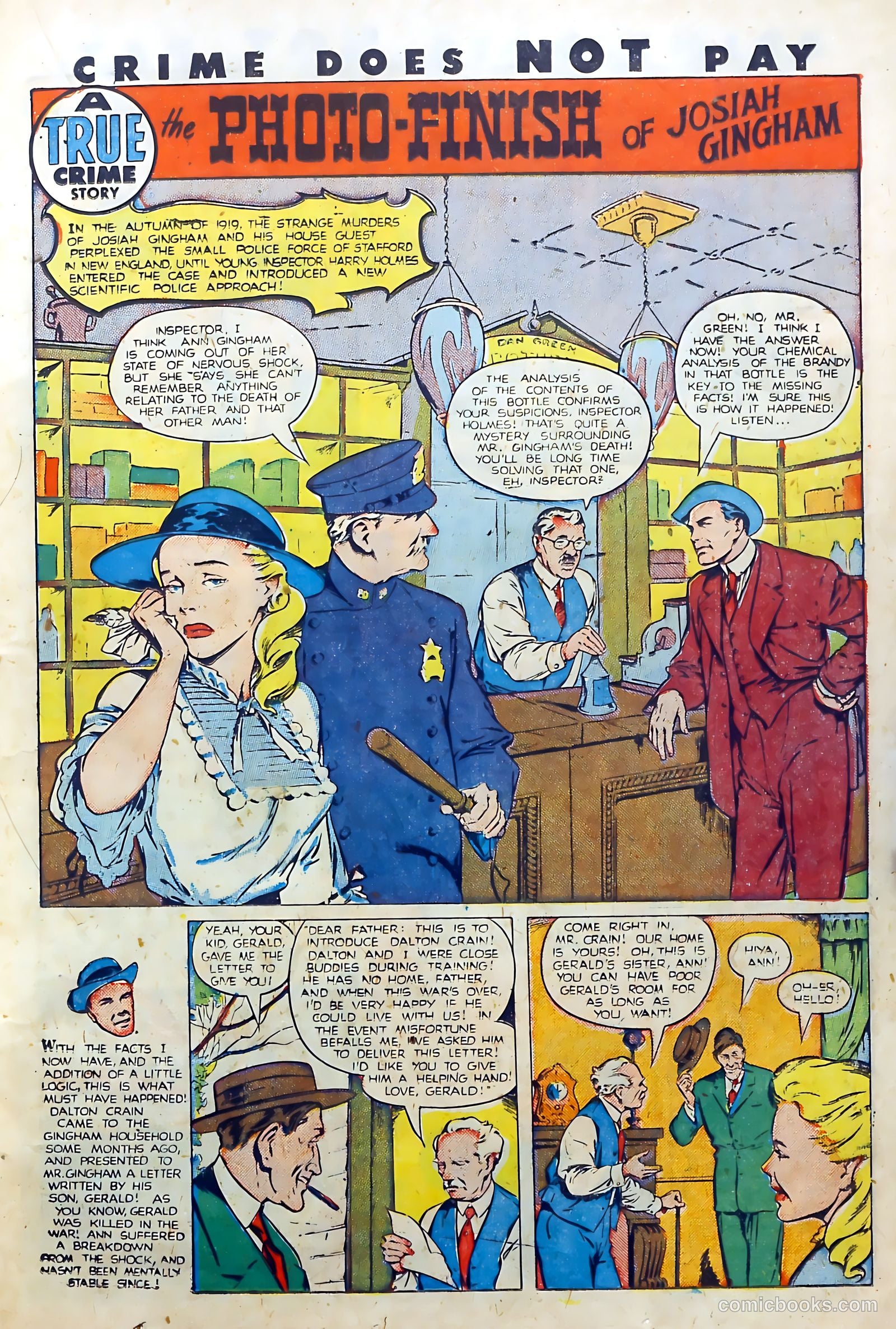 Crime Does Not Pay #83 (1950) — page 17 of 53
