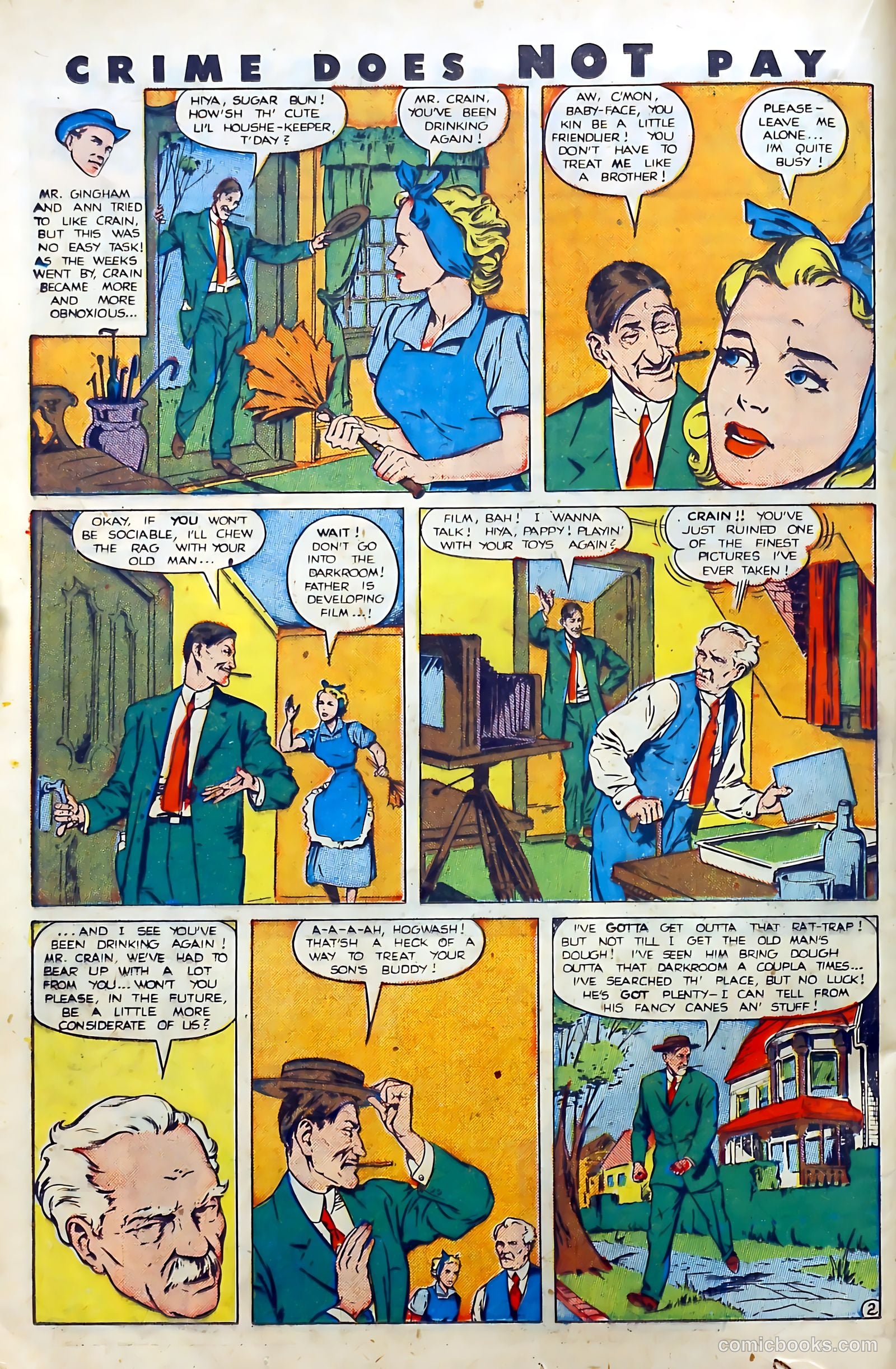 Crime Does Not Pay #83 (1950) — page 18 of 53