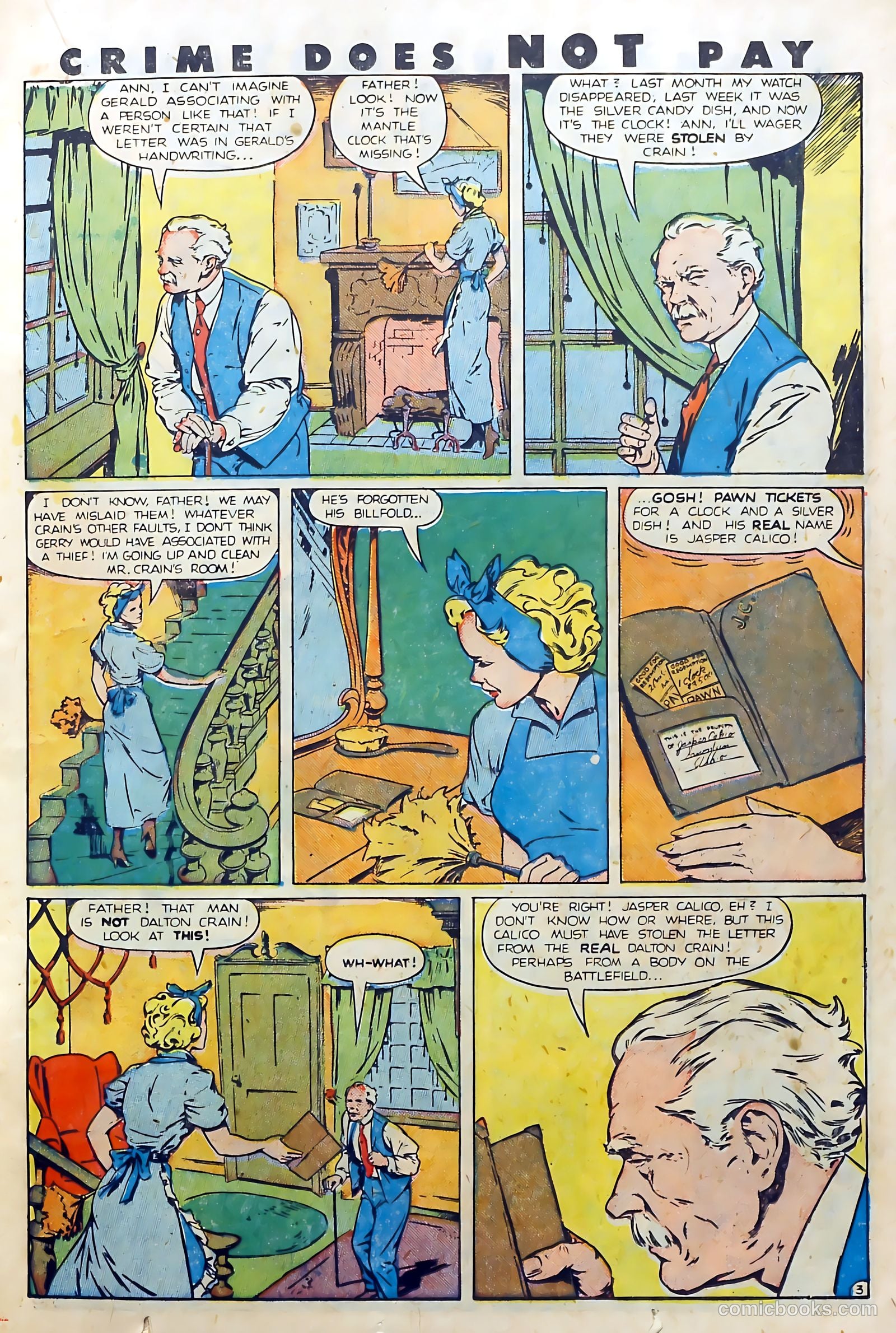 Crime Does Not Pay #83 (1950) — page 19 of 53