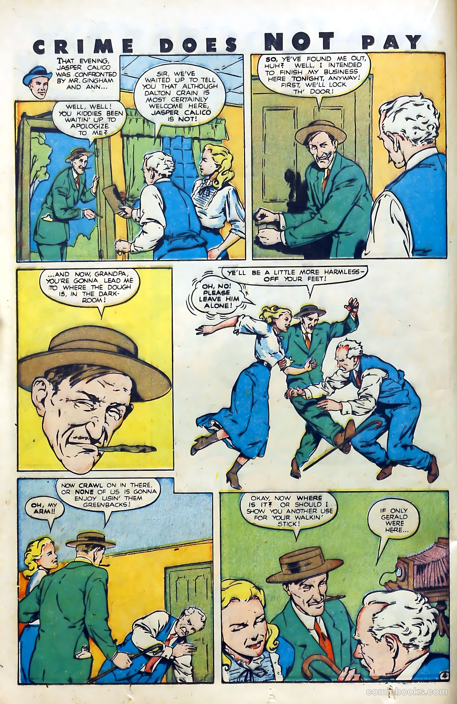 Crime Does Not Pay #83 (1950) — page 20 of 53