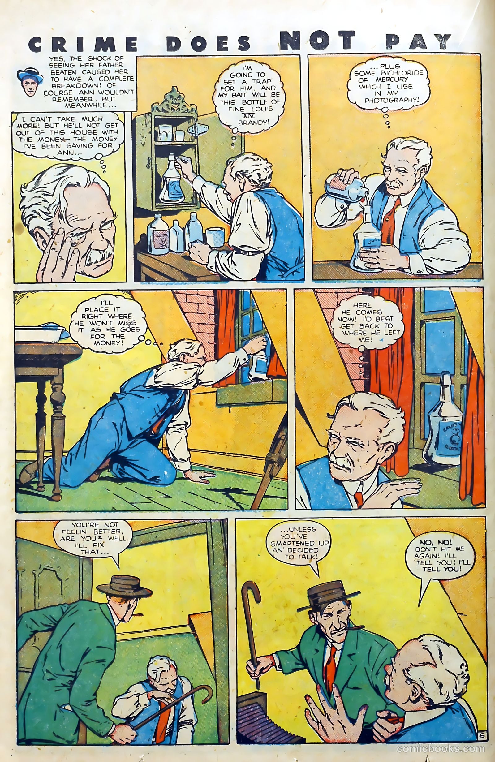 Crime Does Not Pay #83 (1950) — page 22 of 53