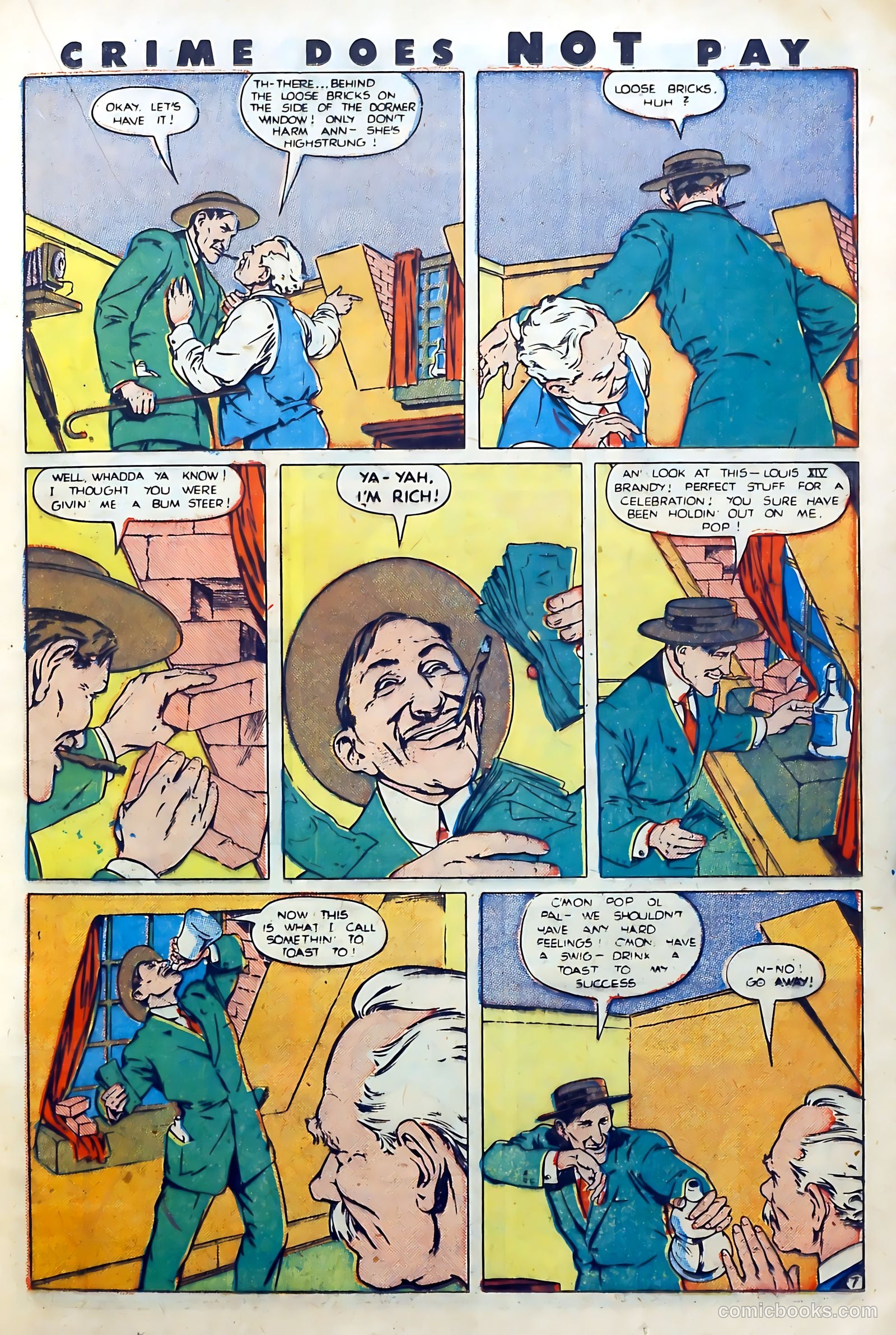 Crime Does Not Pay #83 (1950) — page 23 of 53