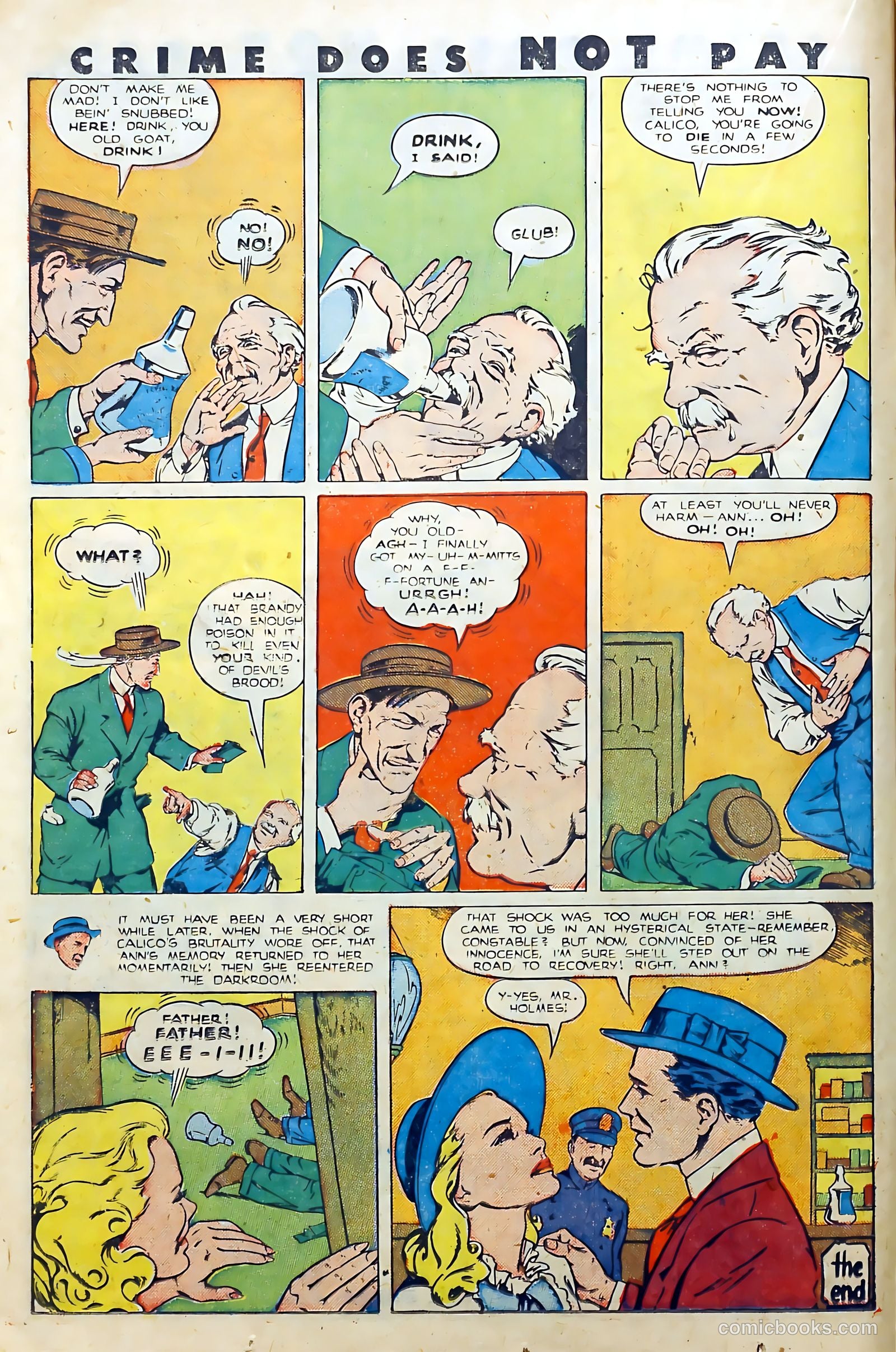 Crime Does Not Pay #83 (1950) — page 24 of 53