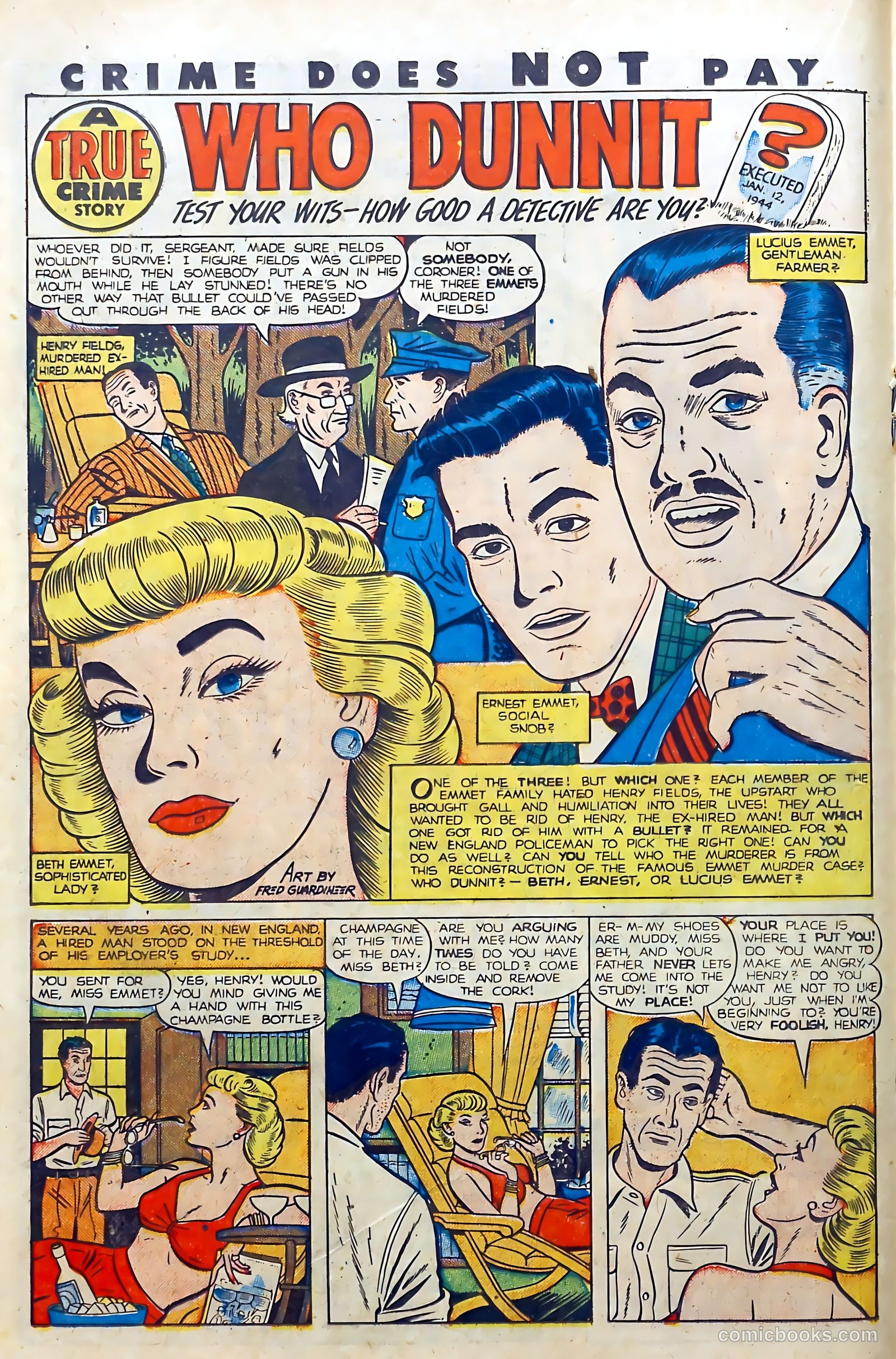 Crime Does Not Pay #83 (1950) — page 26 of 53