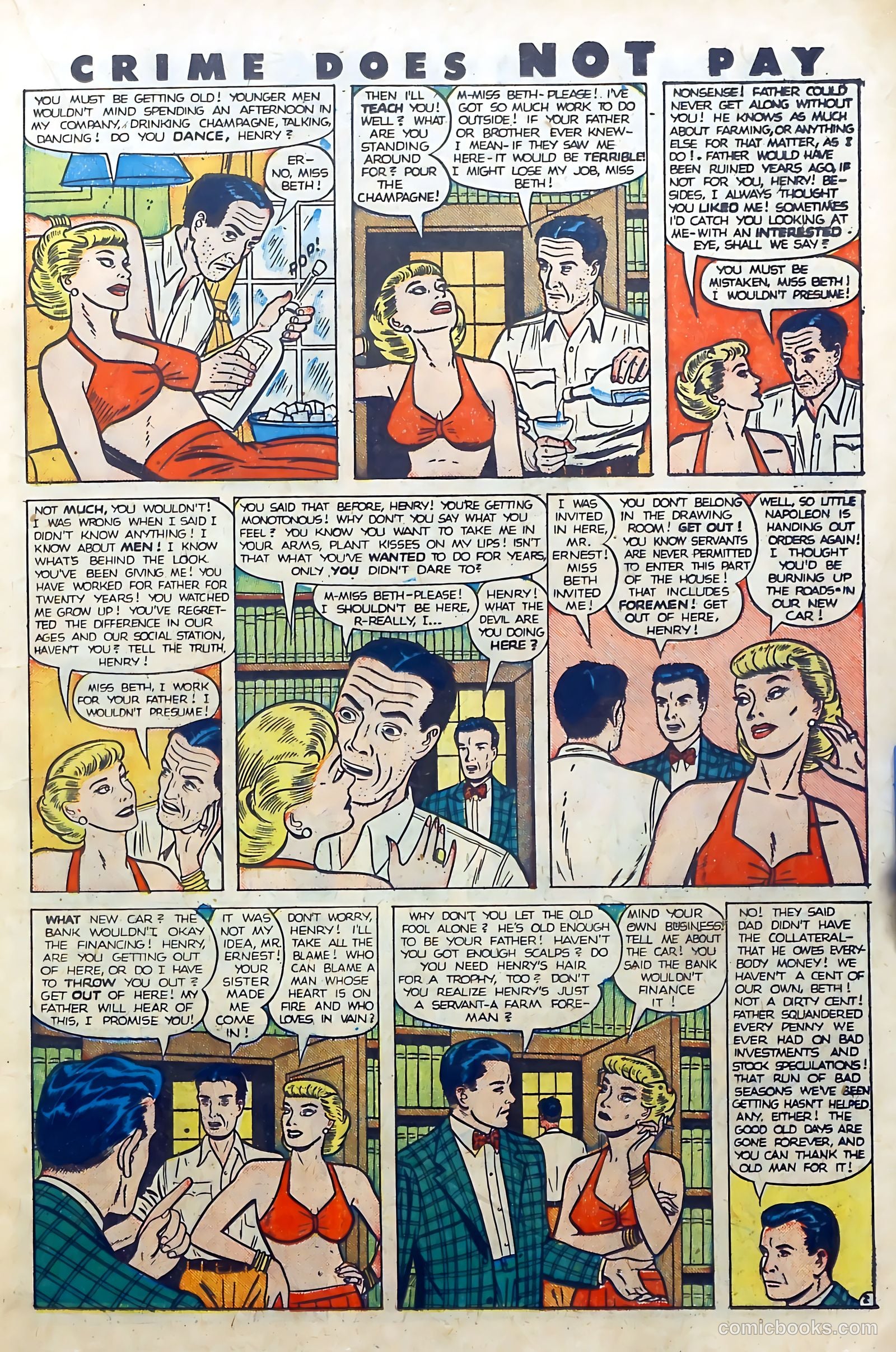Crime Does Not Pay #83 (1950) — page 27 of 53