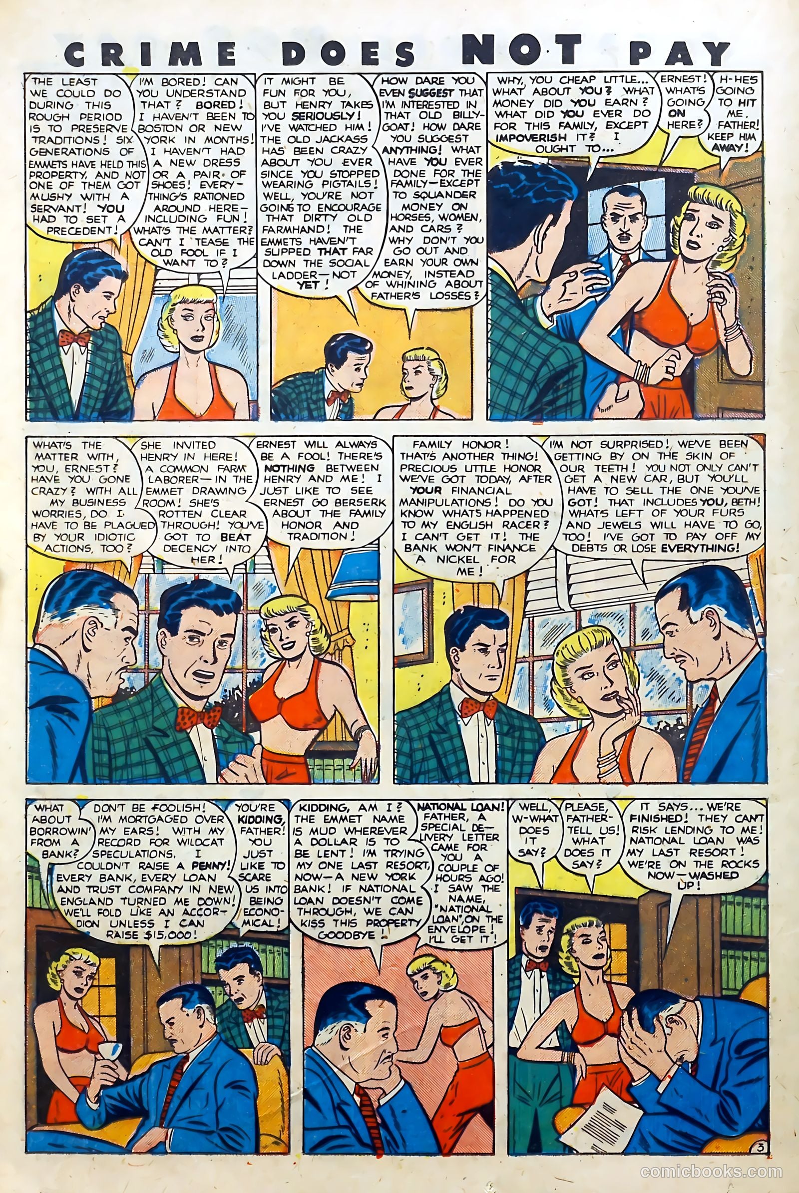 Crime Does Not Pay #83 (1950) — page 28 of 53