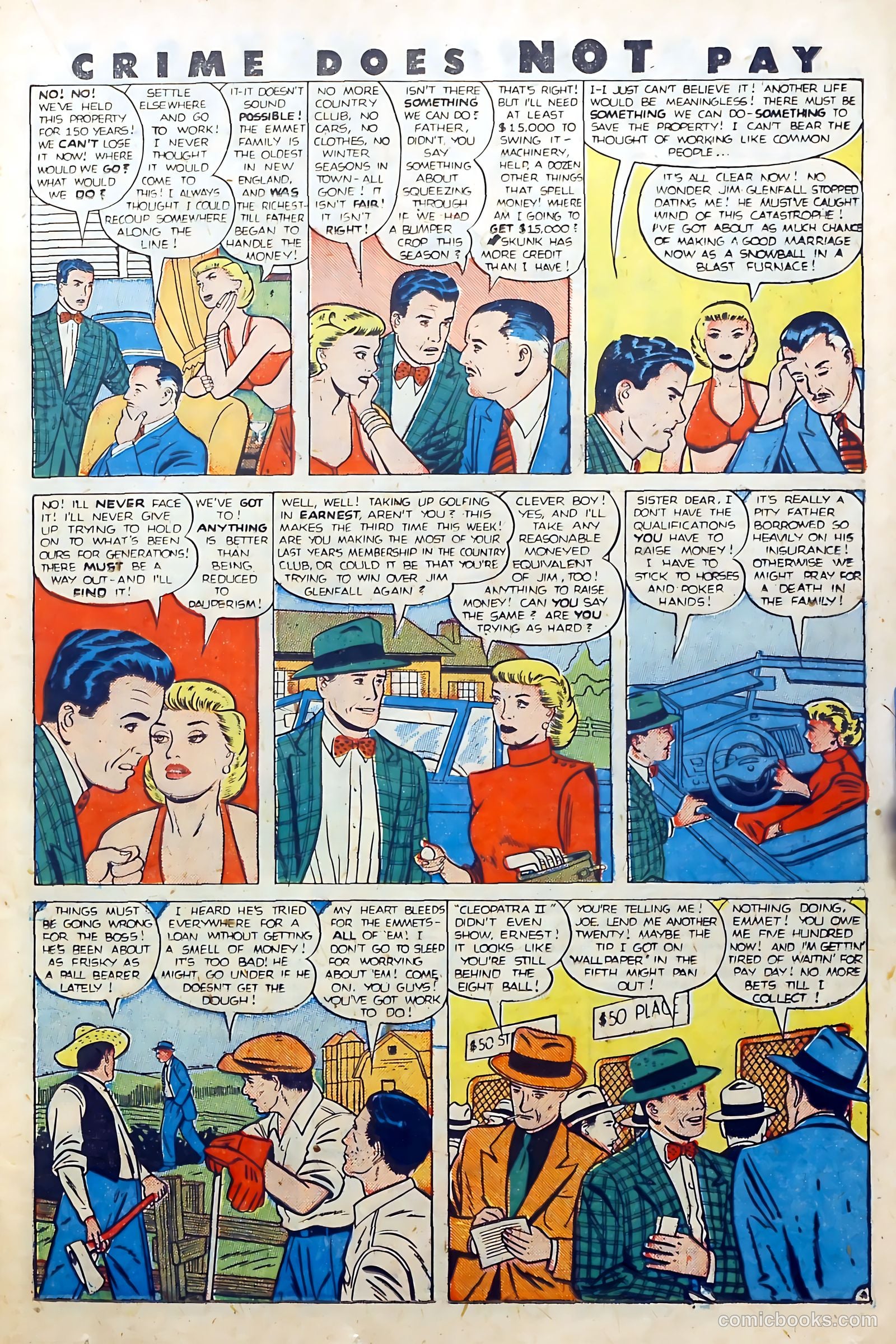 Crime Does Not Pay #83 (1950) — page 29 of 53