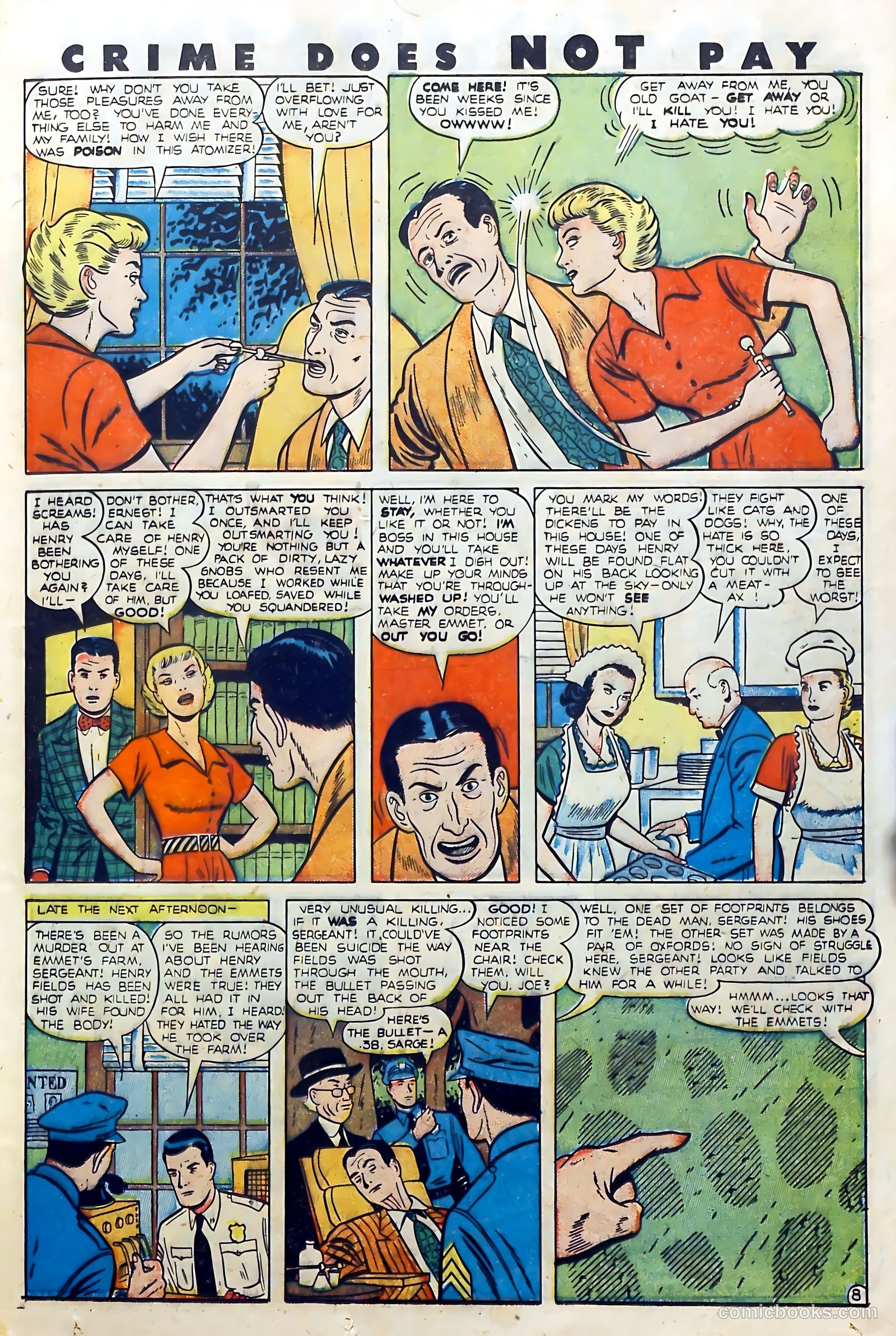 Crime Does Not Pay #83 (1950) — page 33 of 53