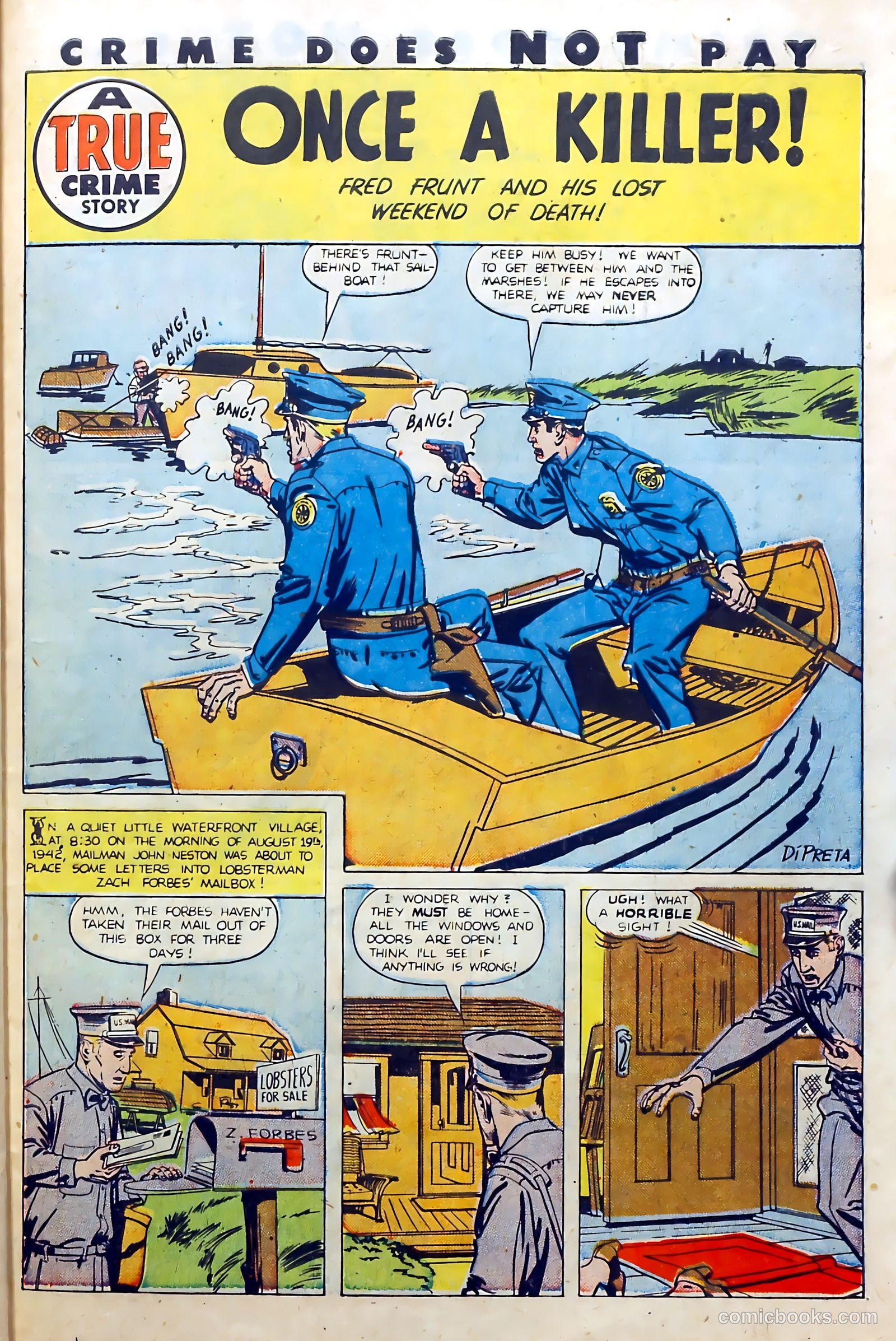 Crime Does Not Pay #83 (1950) — page 39 of 53
