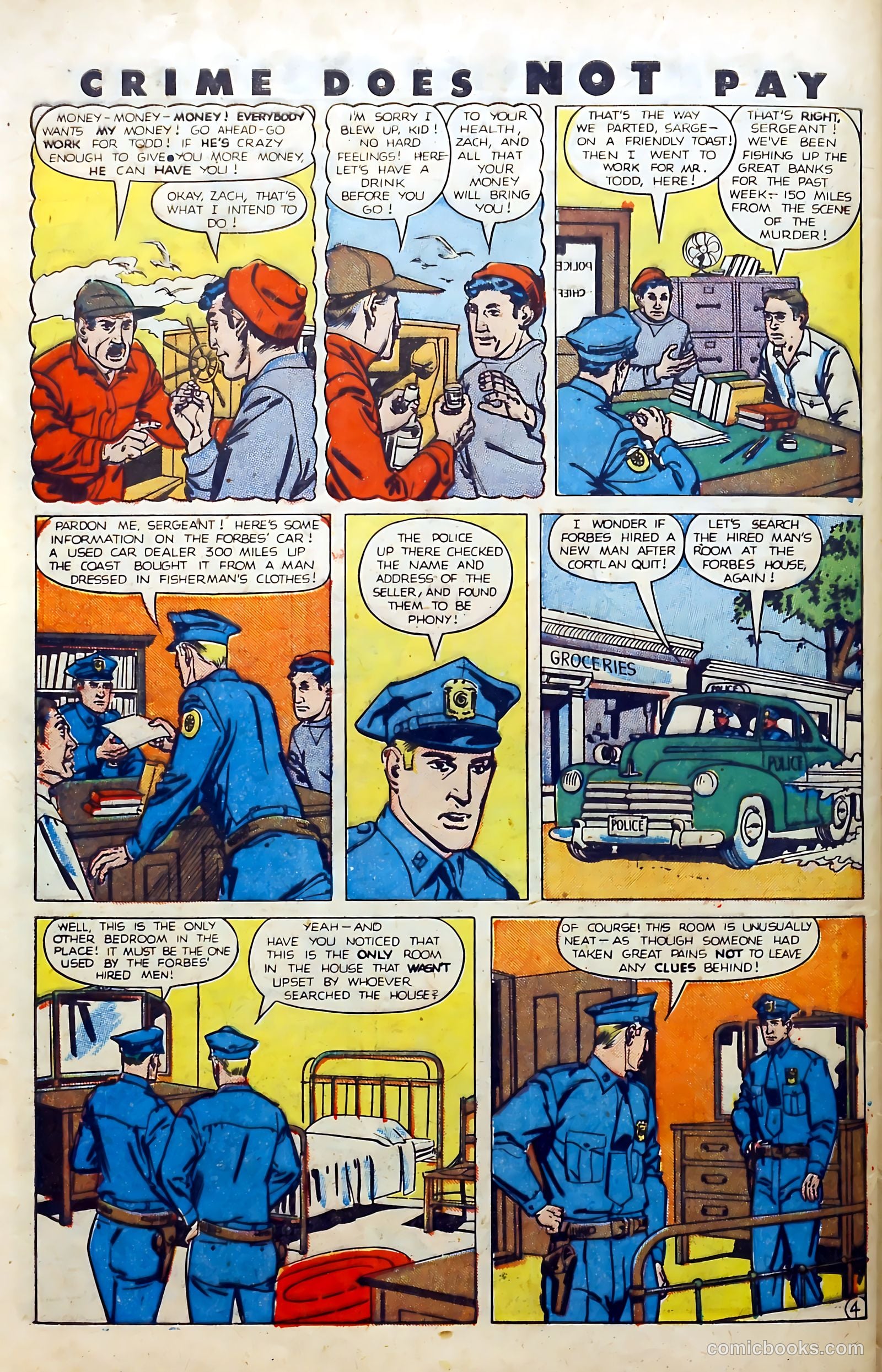 Crime Does Not Pay #83 (1950) — page 42 of 53