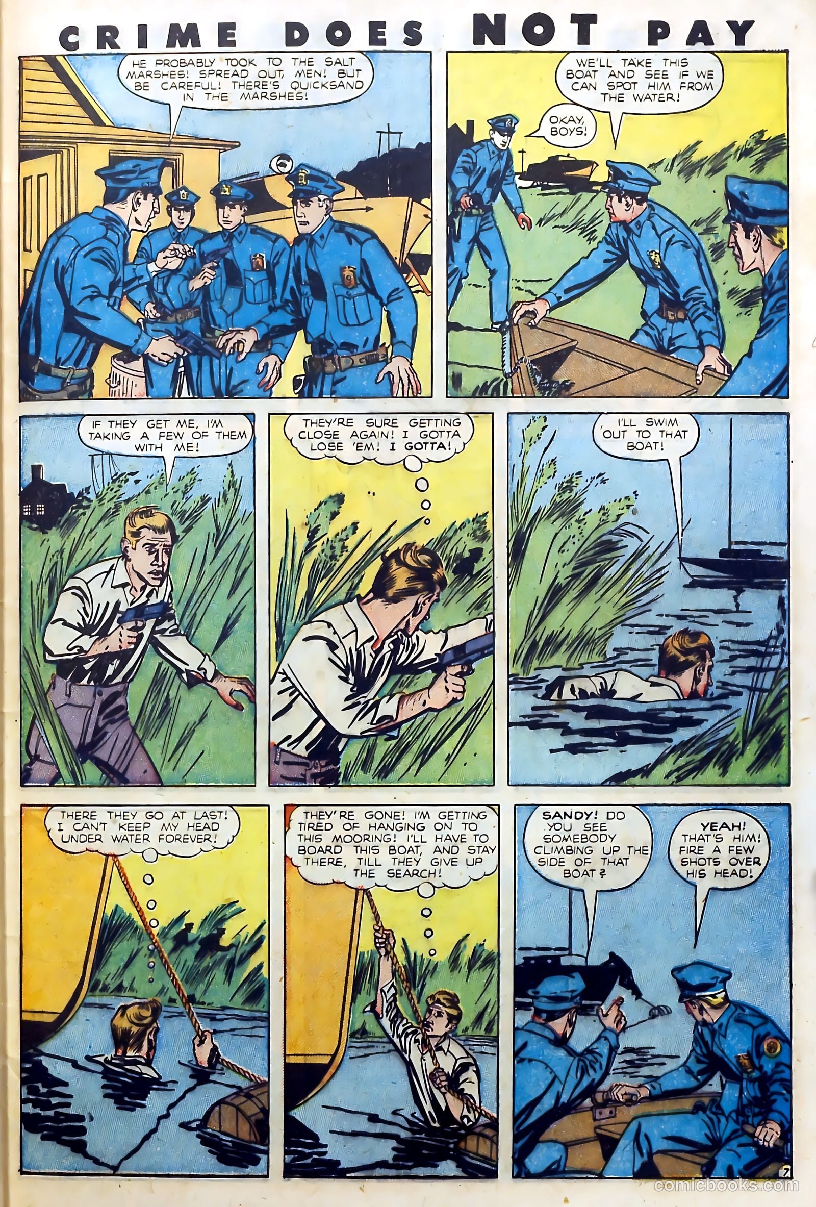 Crime Does Not Pay #83 (1950) — page 45 of 53
